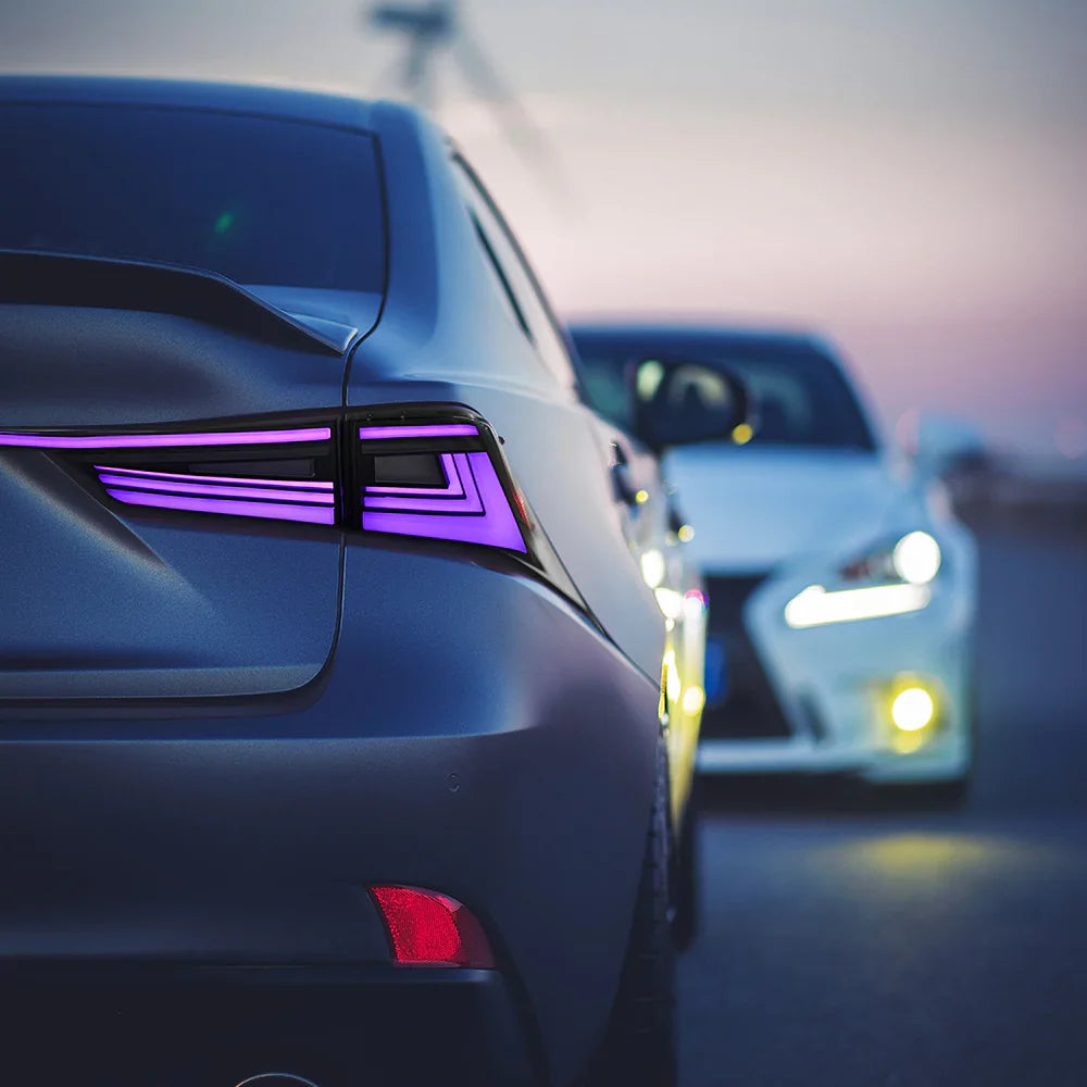 Luces traseras NTXGlow RGB (Lexus IS250, IS300, IS350, IS500, IS200t, 2014-2021)