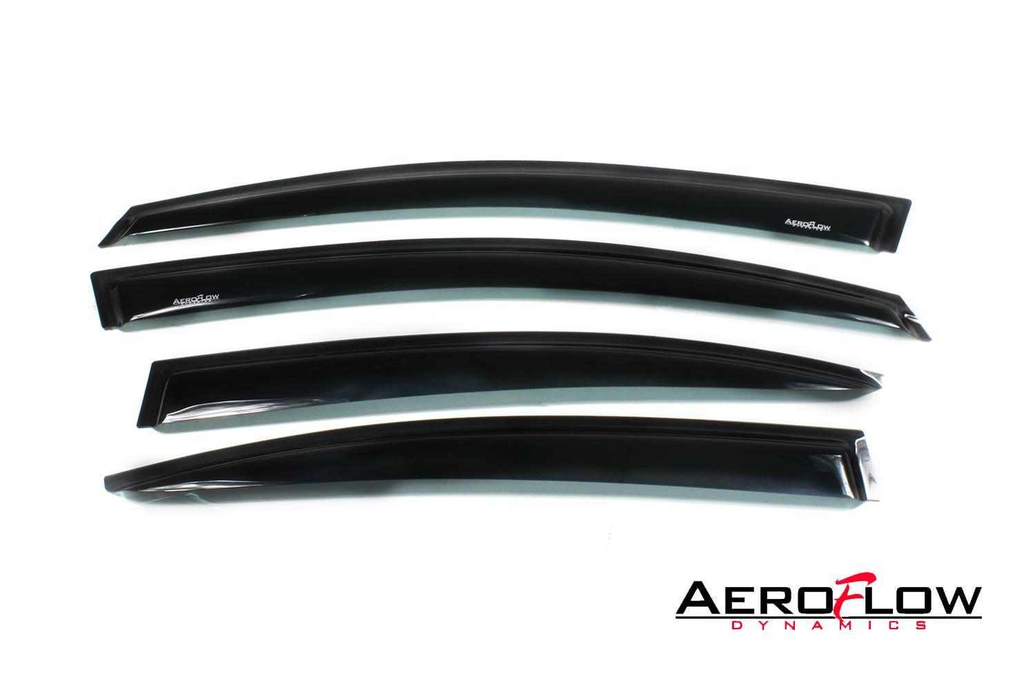 Aeroflow Dynamics Window Visors (2008-2014 Subaru WRX/STI Hatch & Sedan)