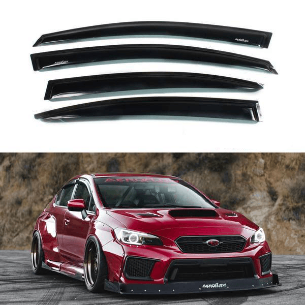 Aeroflow Dynamics Window Visors (2015-2021 Subaru WRX/STI)