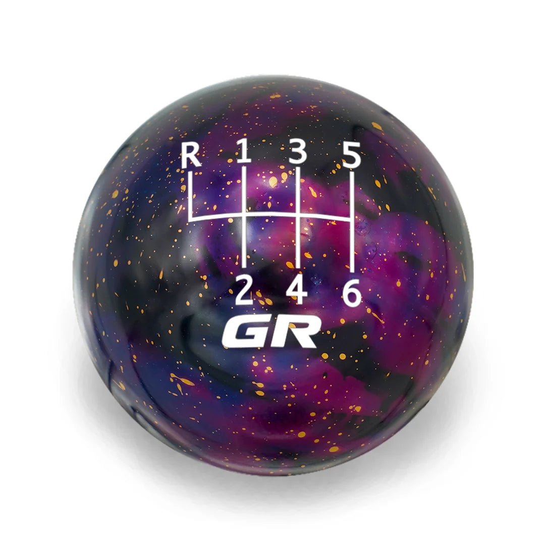 Billetworkz Cosmic Space Shift Knob 6 - Speed Standard GR Engraving for Toyota GR Corolla / Corolla Hatch - 22