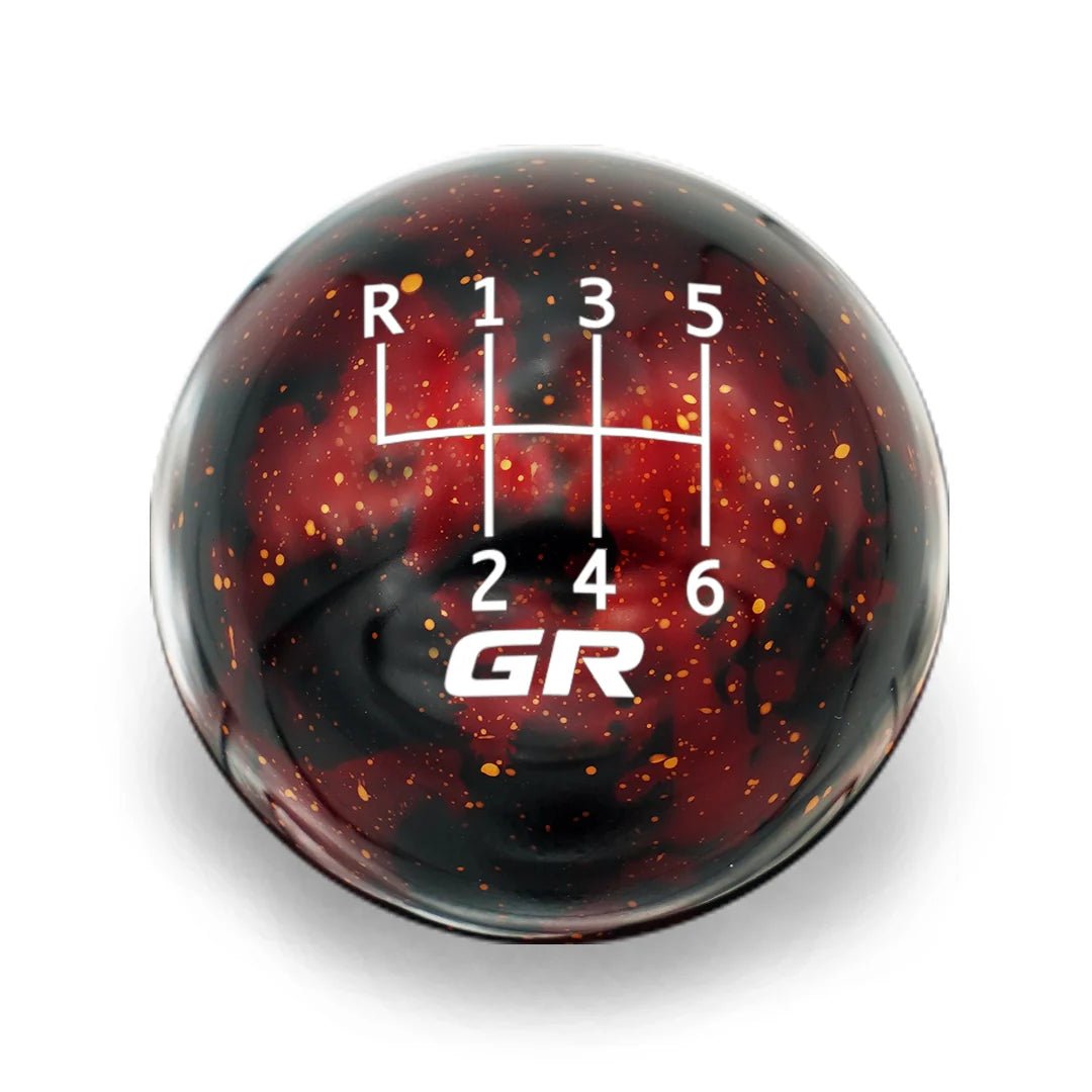 Billetworkz Cosmic Space Shift Knob 6 - Speed Standard GR Engraving for Toyota GR Corolla / Corolla Hatch - 12