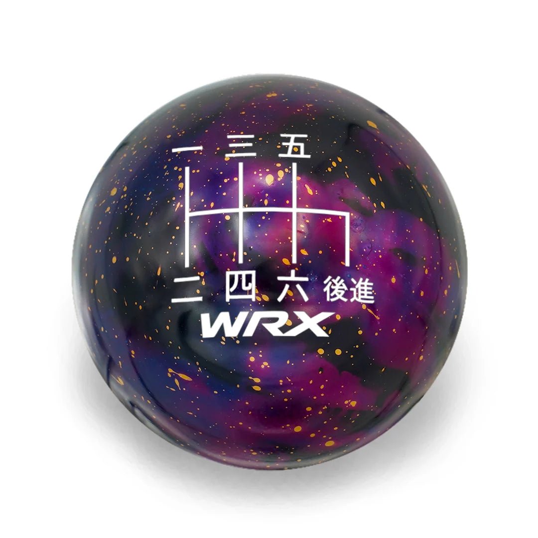 Billetworkz Cosmic Space Shift Knob - 6 Speed WRX Japanese Engraving - Subaru WRX 2015 - 2025 - 9