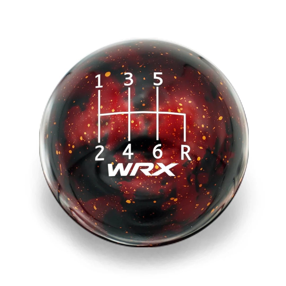 Billetworkz Cosmic Space Shift Knob - 6 Speed WRX Standard Engraving - Subaru WRX 2015 - 2025 - 9