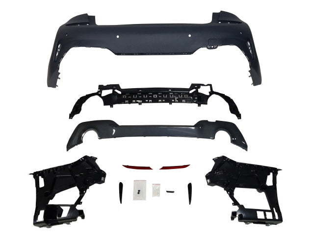 Innovative Motorsports 2019-2022 BMW PRE-LCI G20 3 Series M-Sport Style Rear bumper with 4 PDC
