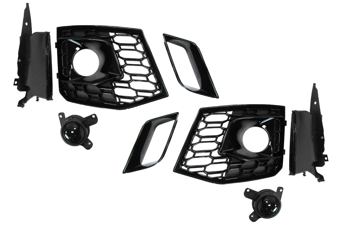 Innovative Motorsports 2017-2019 Audi A5 B9 RS5 Style Front Bumper W/ Black Front Grille