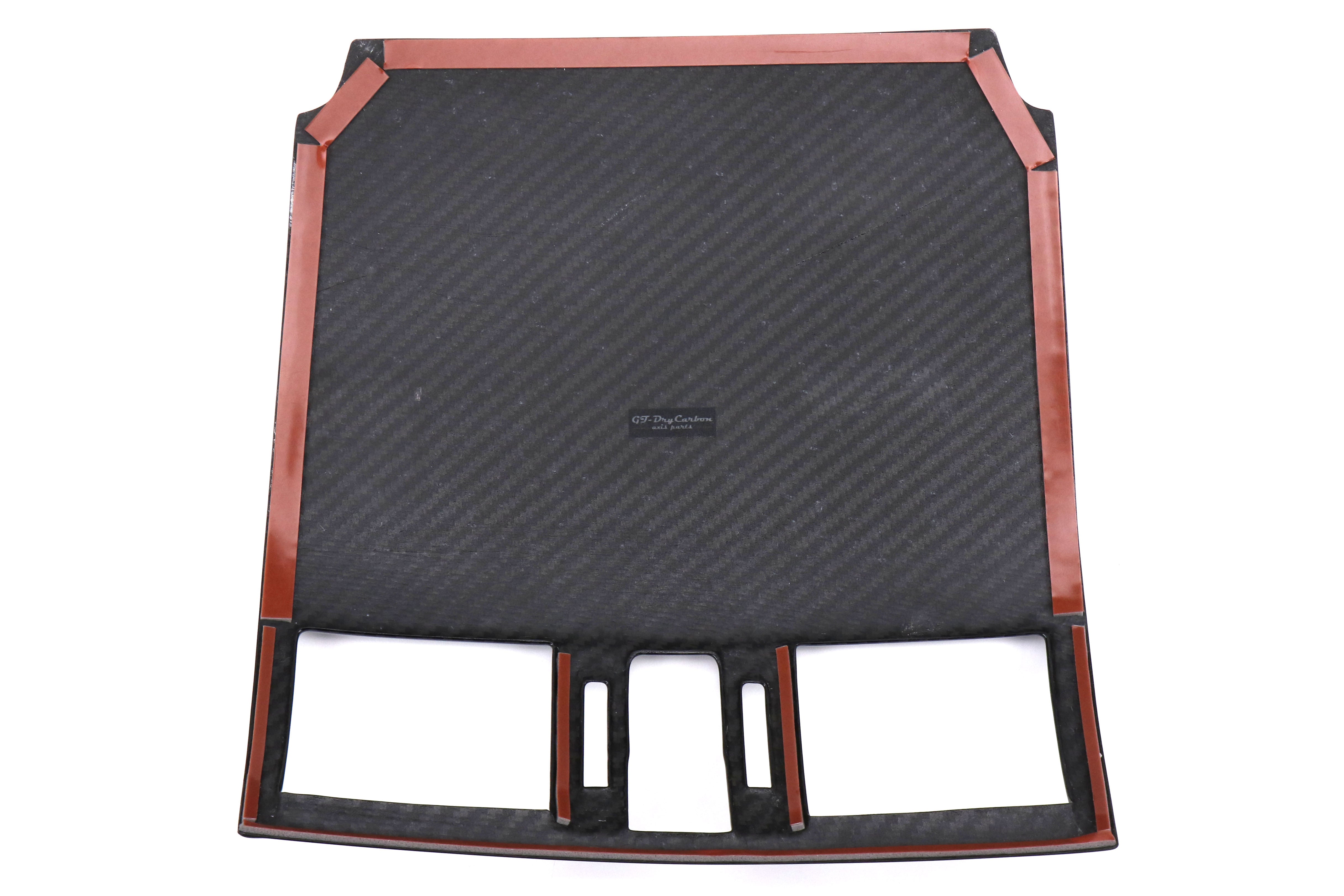 OLM LE Dry Carbon Fiber Center AC Trim Covers - 2015 Subaru WRX / STI / 2014 Forester / 2013-2014 Crosstrek - 4