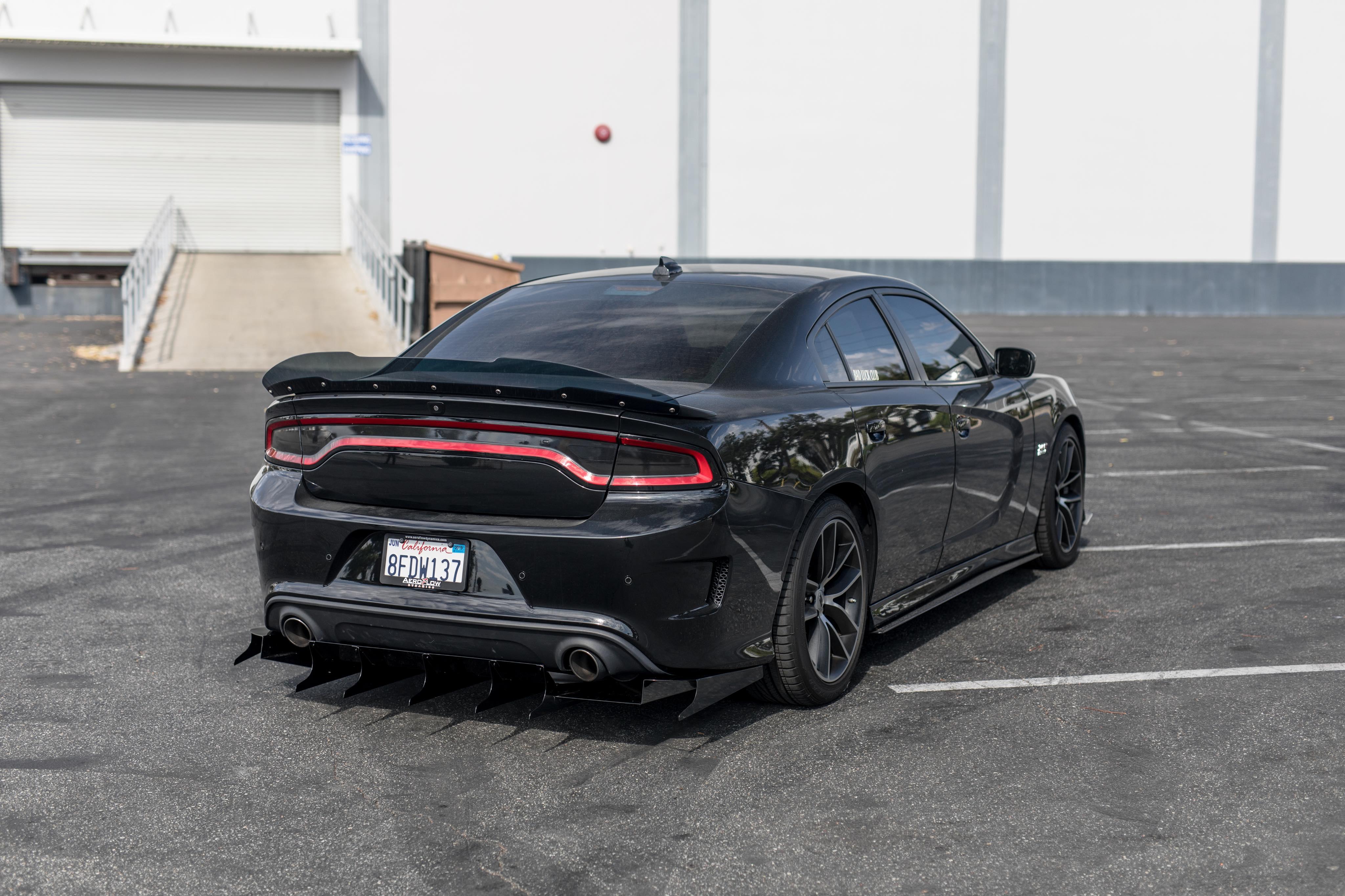 Aeroflow Dynamics Rear Diffuser V5 (2015-2022 Dodge Charger Scatpack/ Hellcat/Daytona)