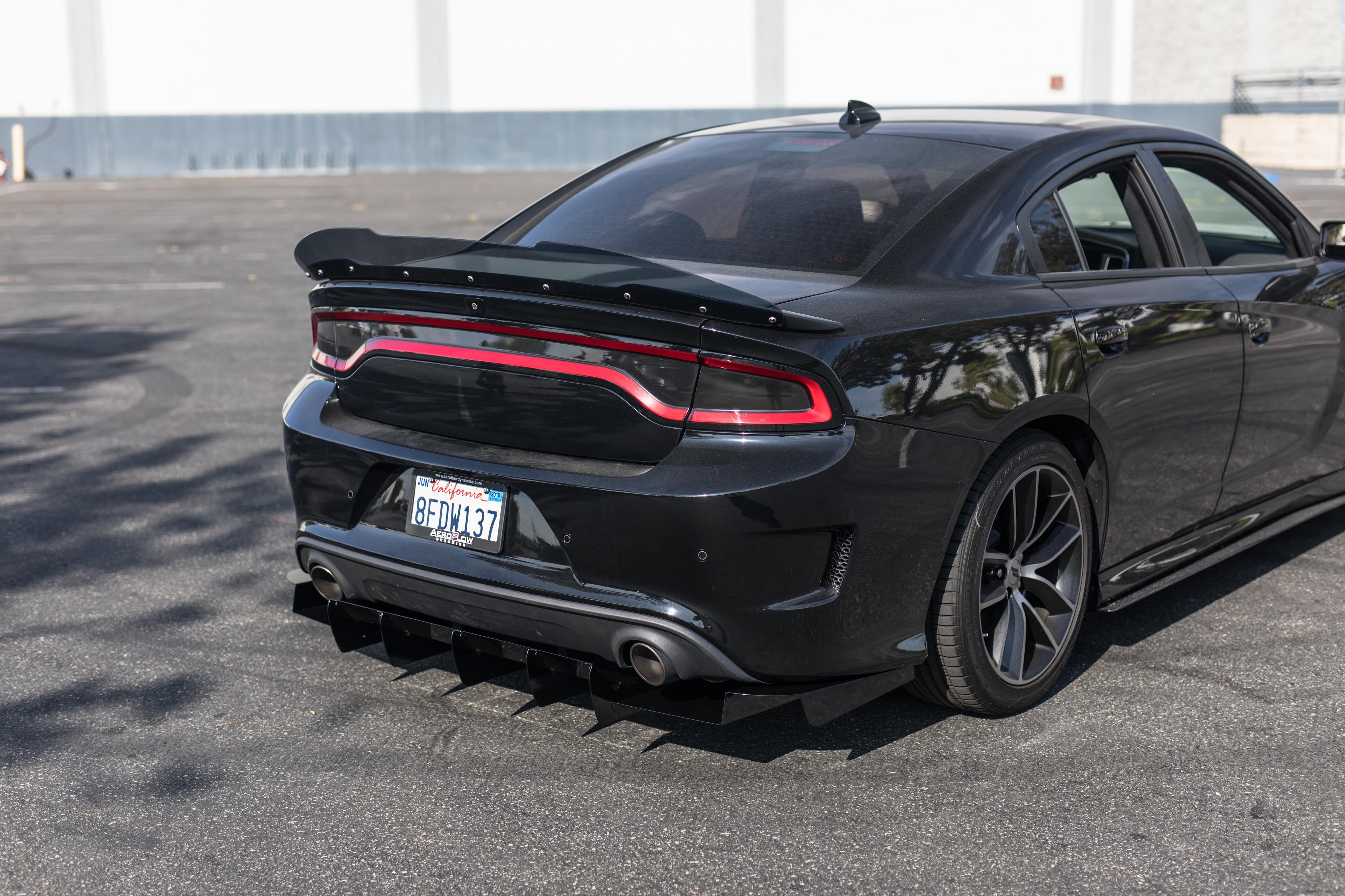 Aeroflow Dynamics Rear Diffuser V1 | 2015-2022 Dodge Charger Scatpack/Hellcat/Daytona