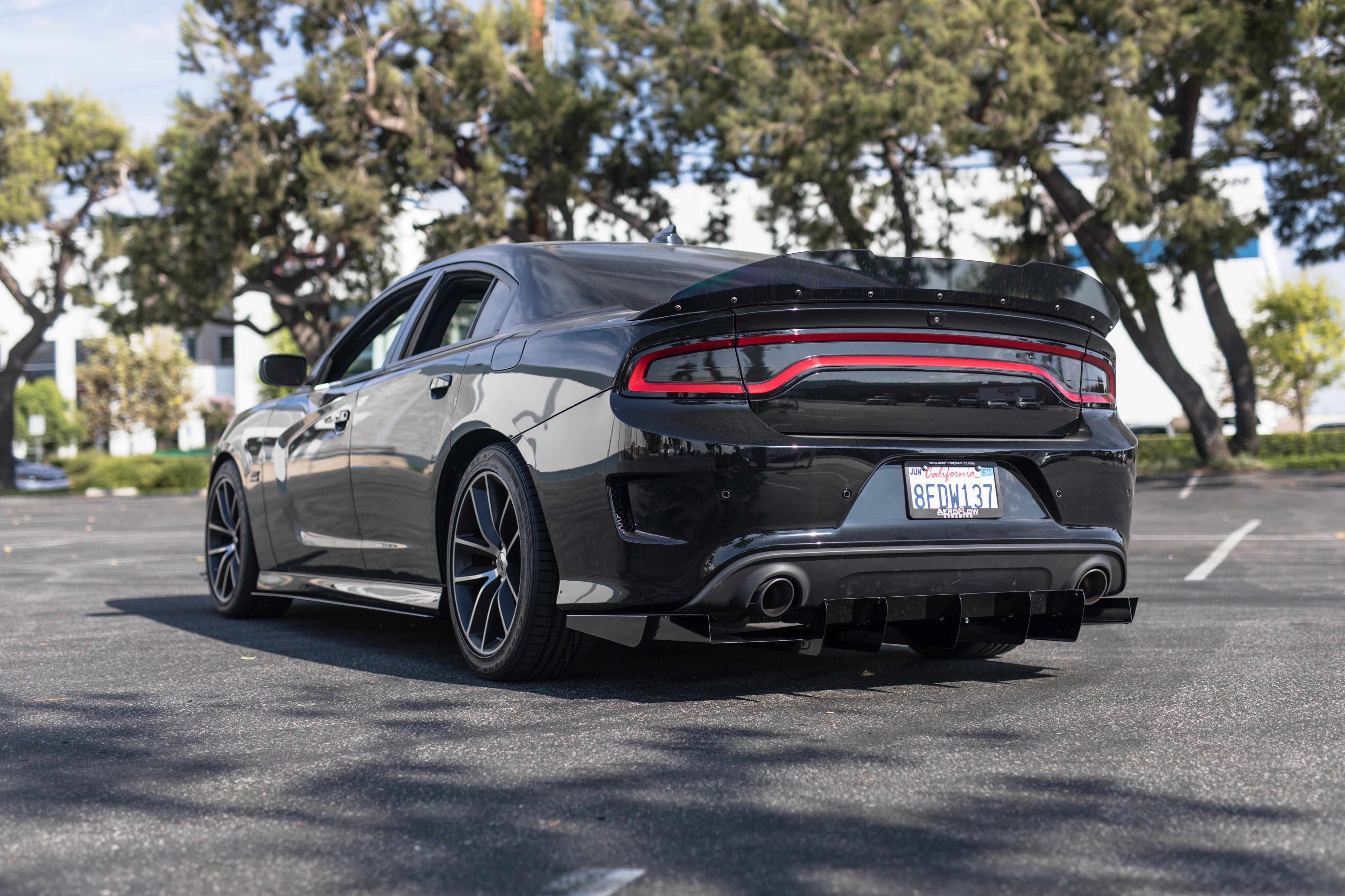 Aeroflow Dynamics Rear Diffuser V1 | 2015-2022 Dodge Charger Scatpack/Hellcat/Daytona