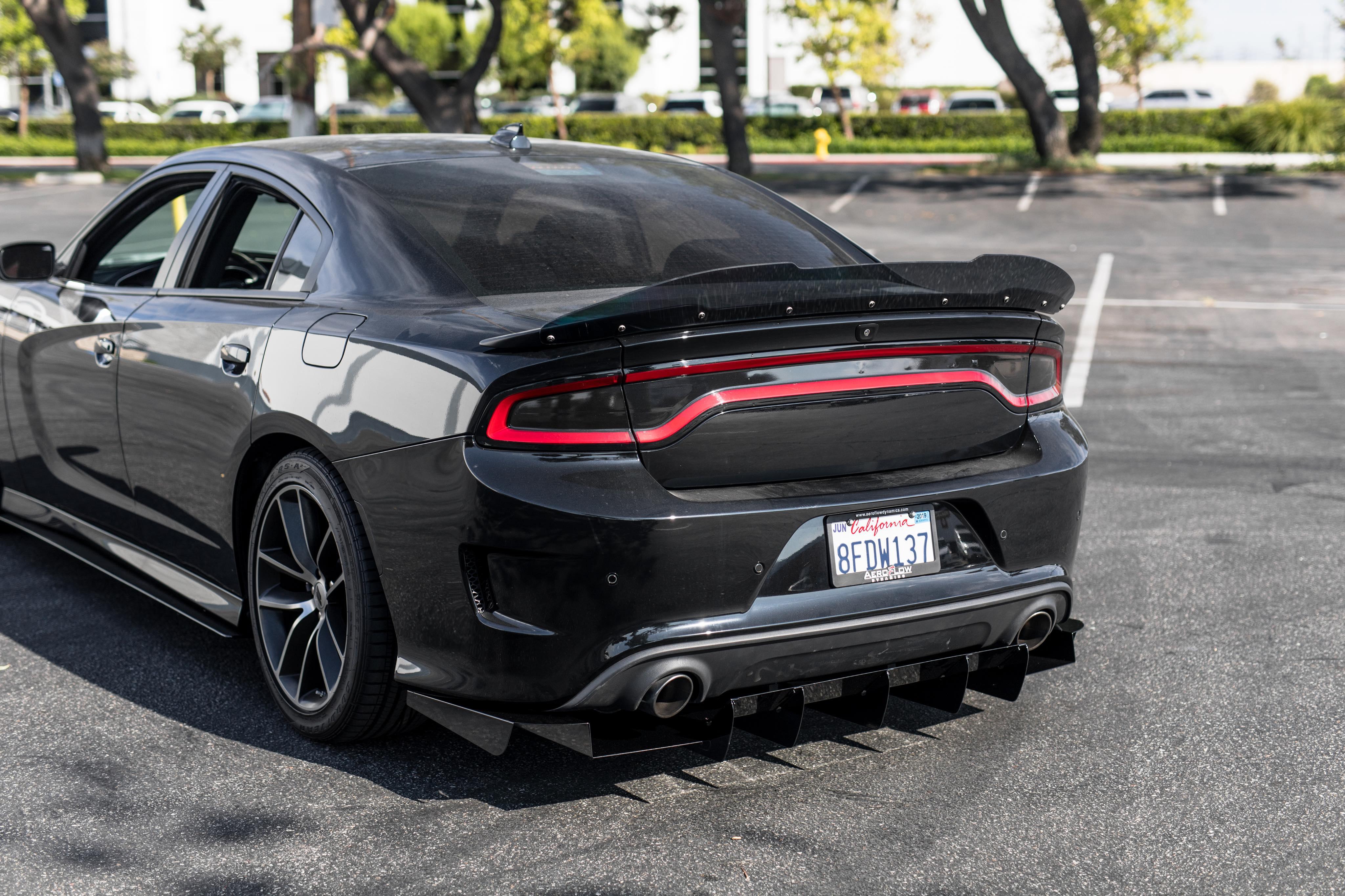 Aeroflow Dynamics Rear Diffuser V1 | 2015-2022 Dodge Charger Scatpack/Hellcat/Daytona
