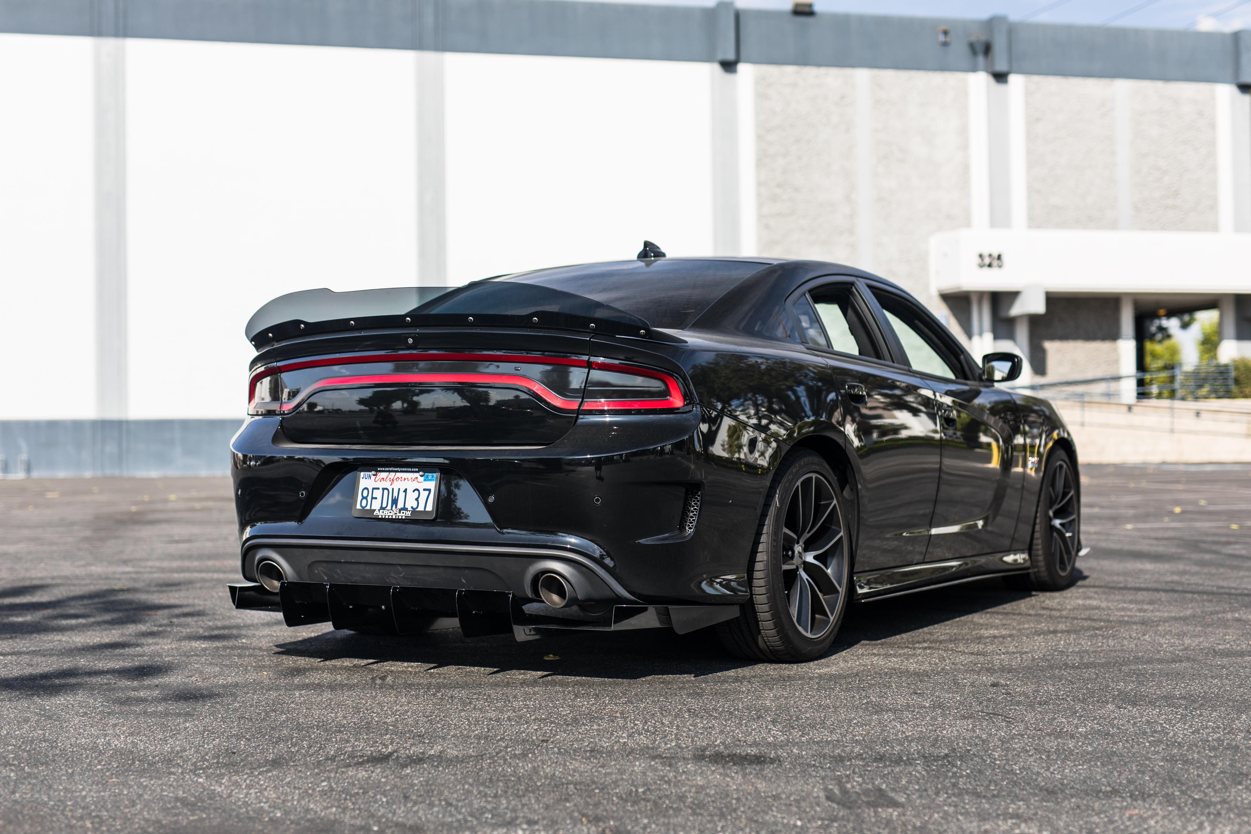 Aeroflow Dynamics Rear Diffuser V1 | 2015-2022 Dodge Charger Scatpack/Hellcat/Daytona