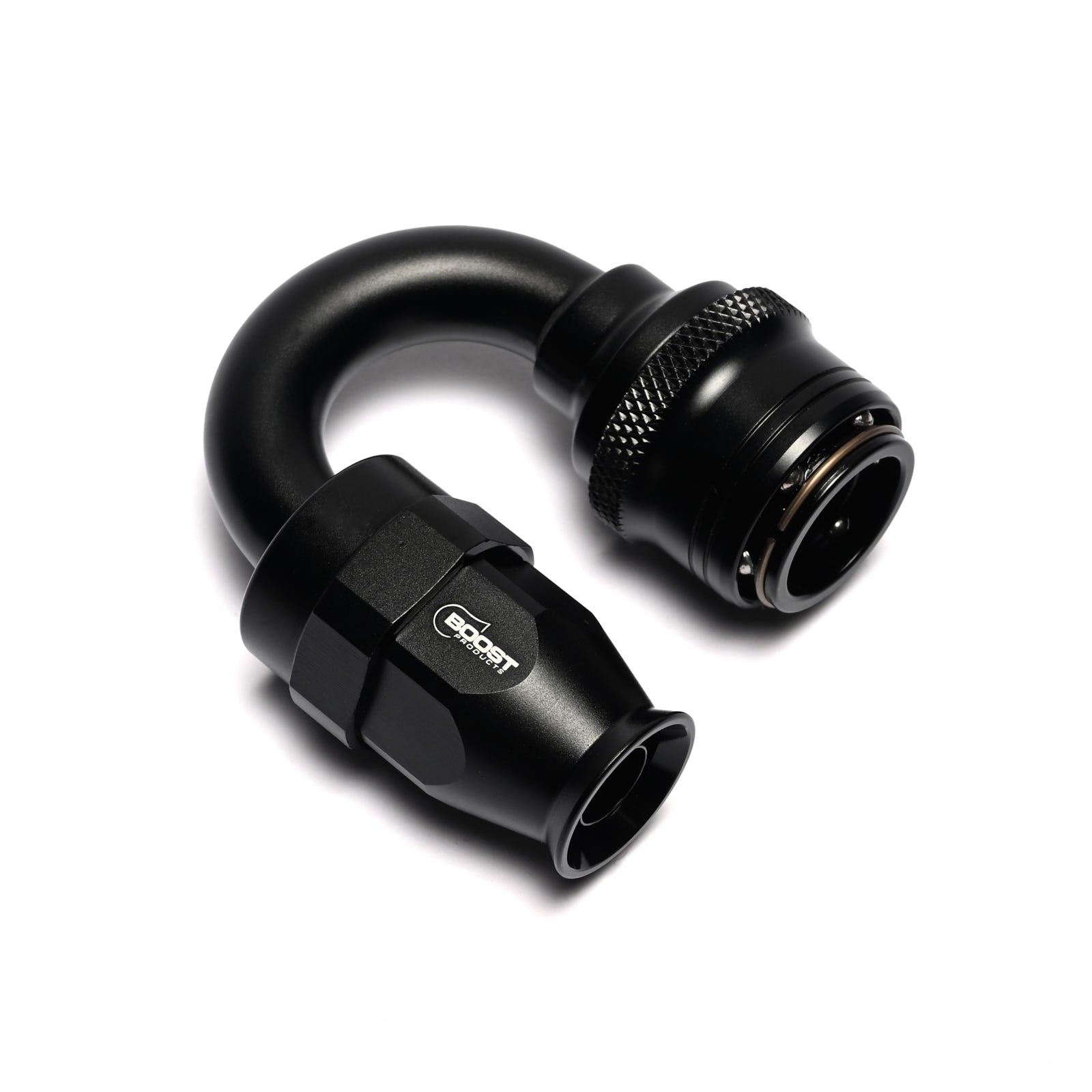 Quick Click Female PTFE Hose End -AN - 180° (SF-QCFP18D04-B)