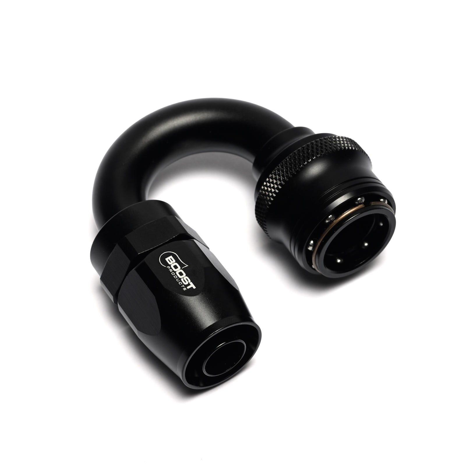 Quick Click Female Hose End -AN - 180° (SF-QCF18D04-B)