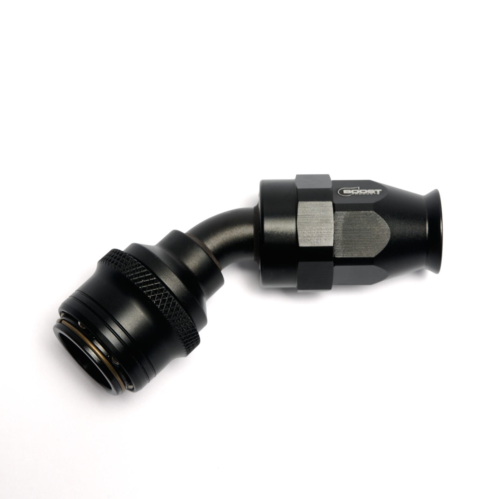 Quick Click Female PTFE Hose End -AN - 45° (SF-QCFP45D04-B)