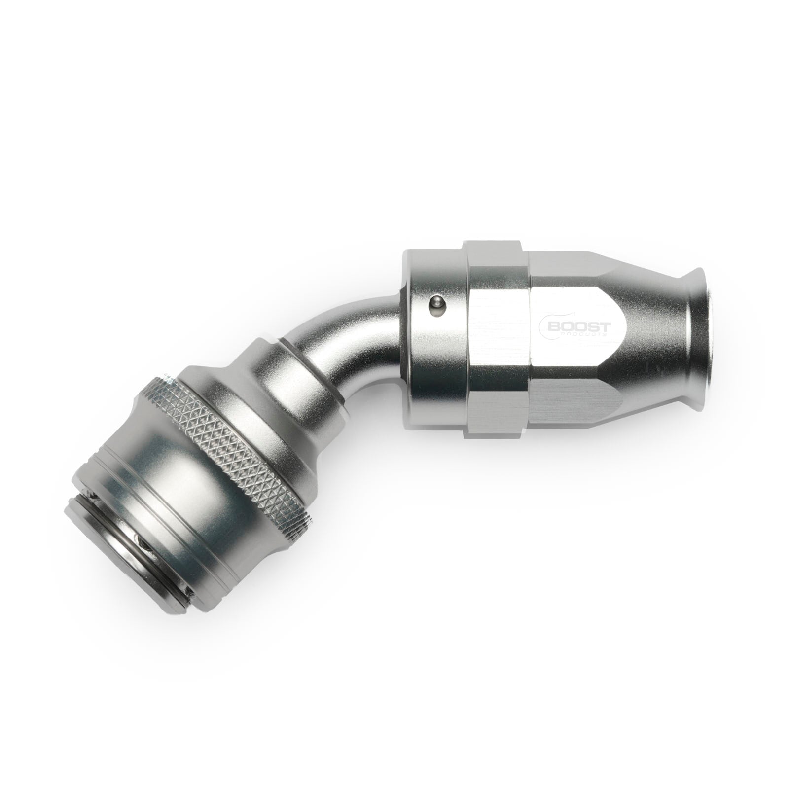 Quick Click Female PTFE Hose End -AN - 45° (SF-QCFP45D04-B)