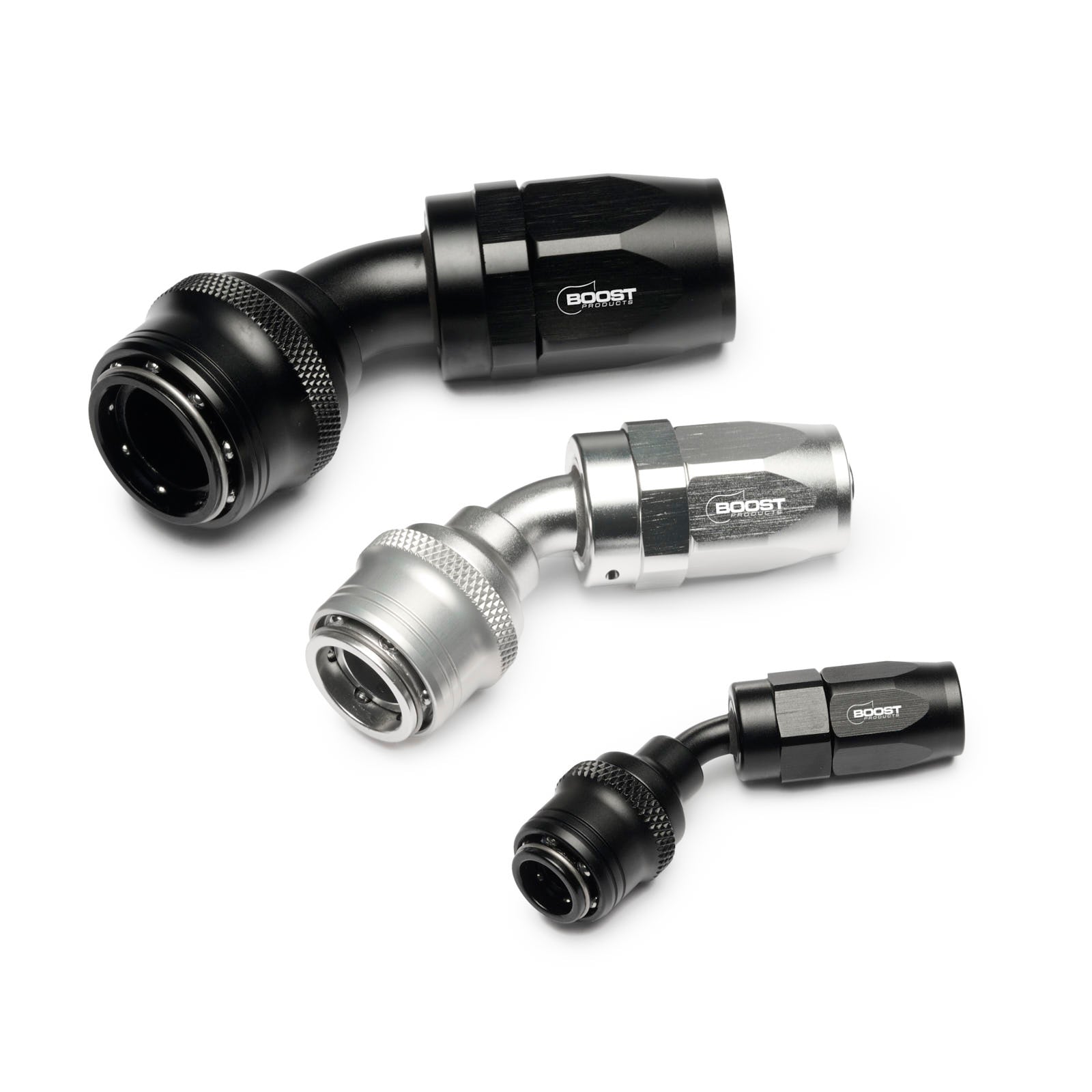 Quick Click Female Hose End -AN - 45° (SF-QCF45D04-B)