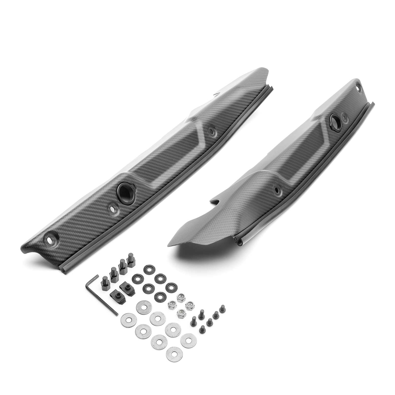 COBB 22-25 Subaru WRX Redline Matte Carbon Fender Shrouds (COBB746170-RMC)