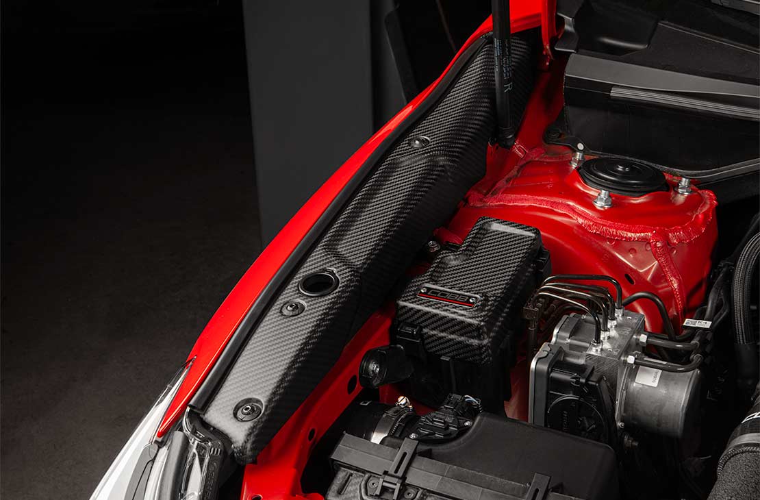 Cobb 22-25 Subaru WRX Redline Matte Carbon Fiber Dress-Up Kit (COBBSUB006REDED-RMC)