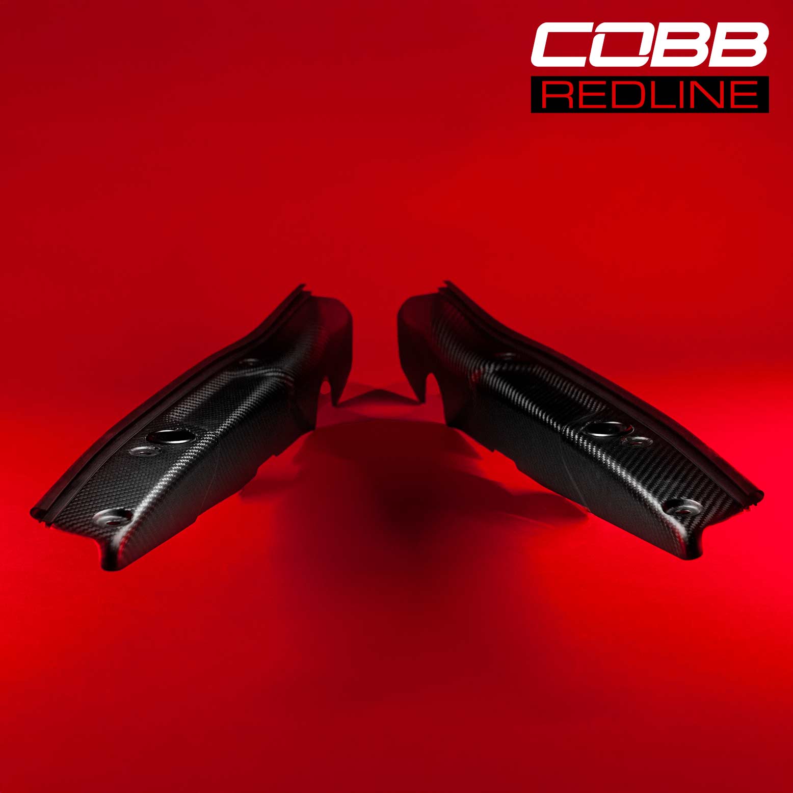 COBB 22-25 Subaru WRX Redline Matte Carbon Fender Shrouds (COBB746170-RMC)