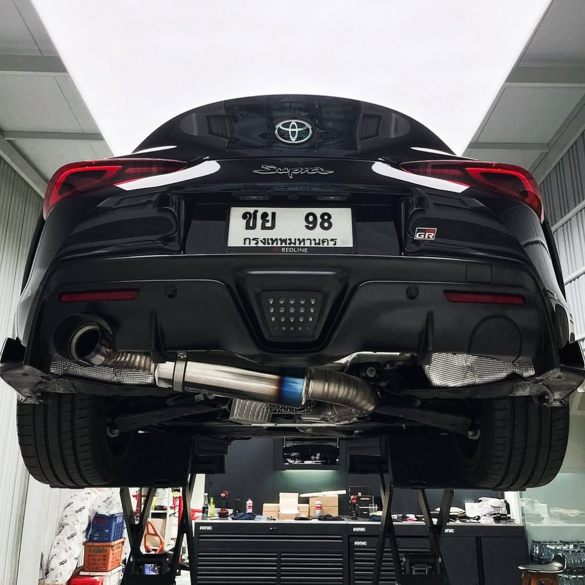 Exhaust Cover for GR Supra (A90/91) (OEMPD-A90-EC-LS)