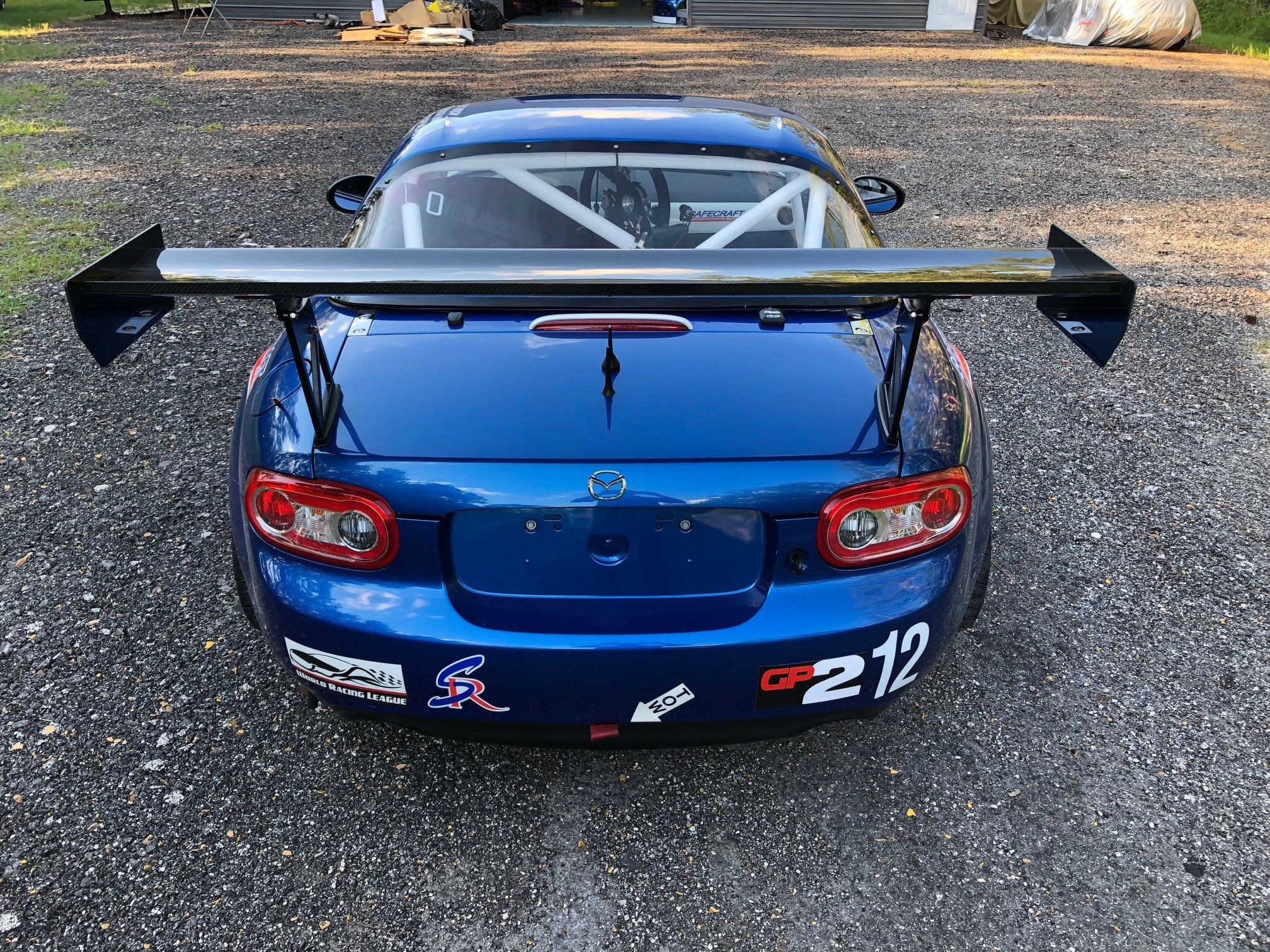 APR GT-250 61" Carbon Fiber Adjustable Wing (Mazda Miata NC)