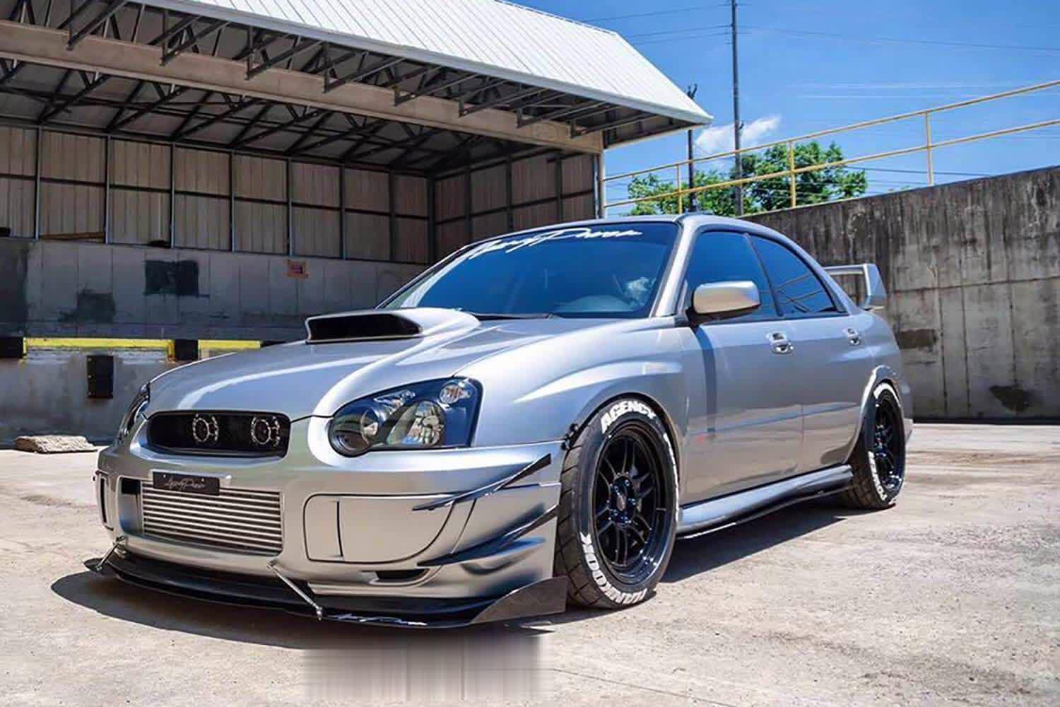 Aeroflow Dynamics Canards V2 (2004-2005 Subaru WRX/STI)
