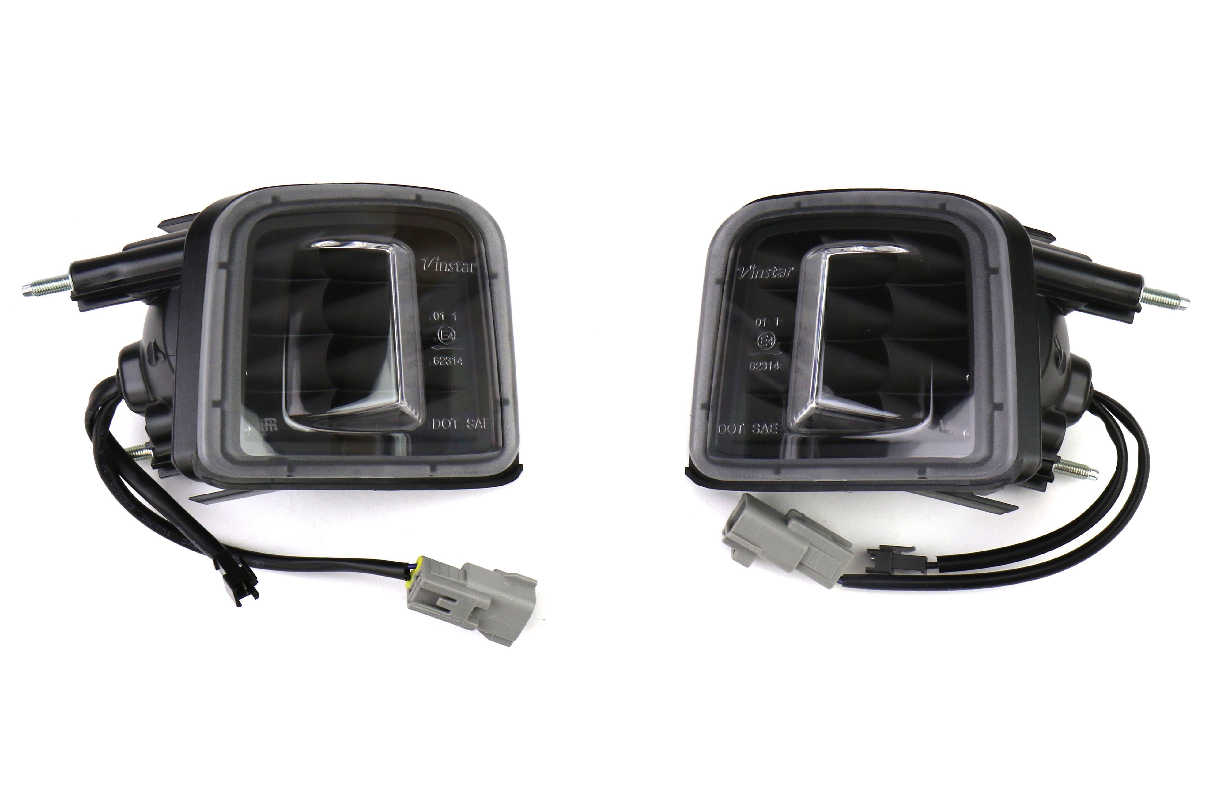 Carcasa de señal de giro OLM (lente transparente/base mate) - WRX 2015+ / STI 2015-2017