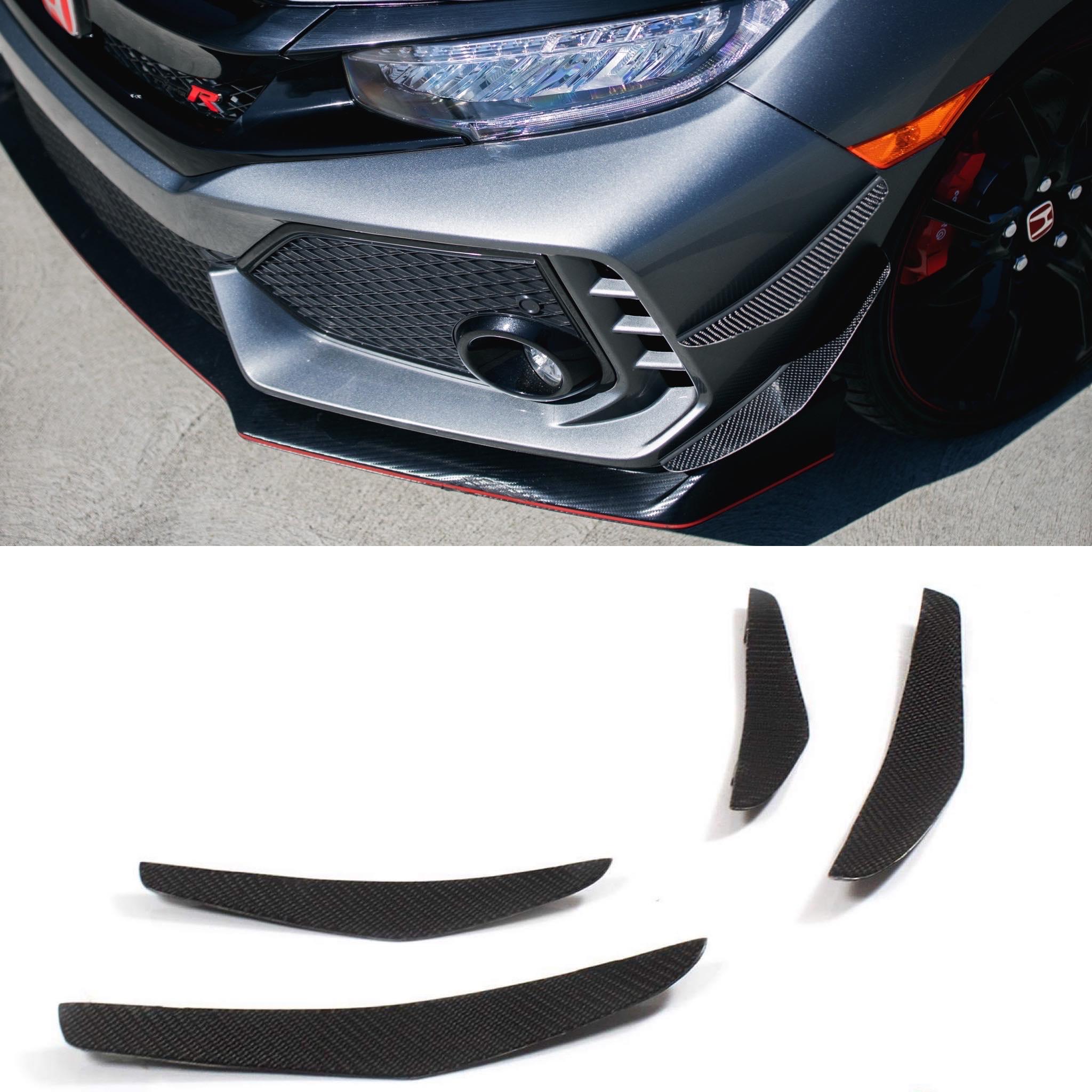 Aeroflow Dynamics Canards V1 (2017-2020 Honda Civic Type R) - 1