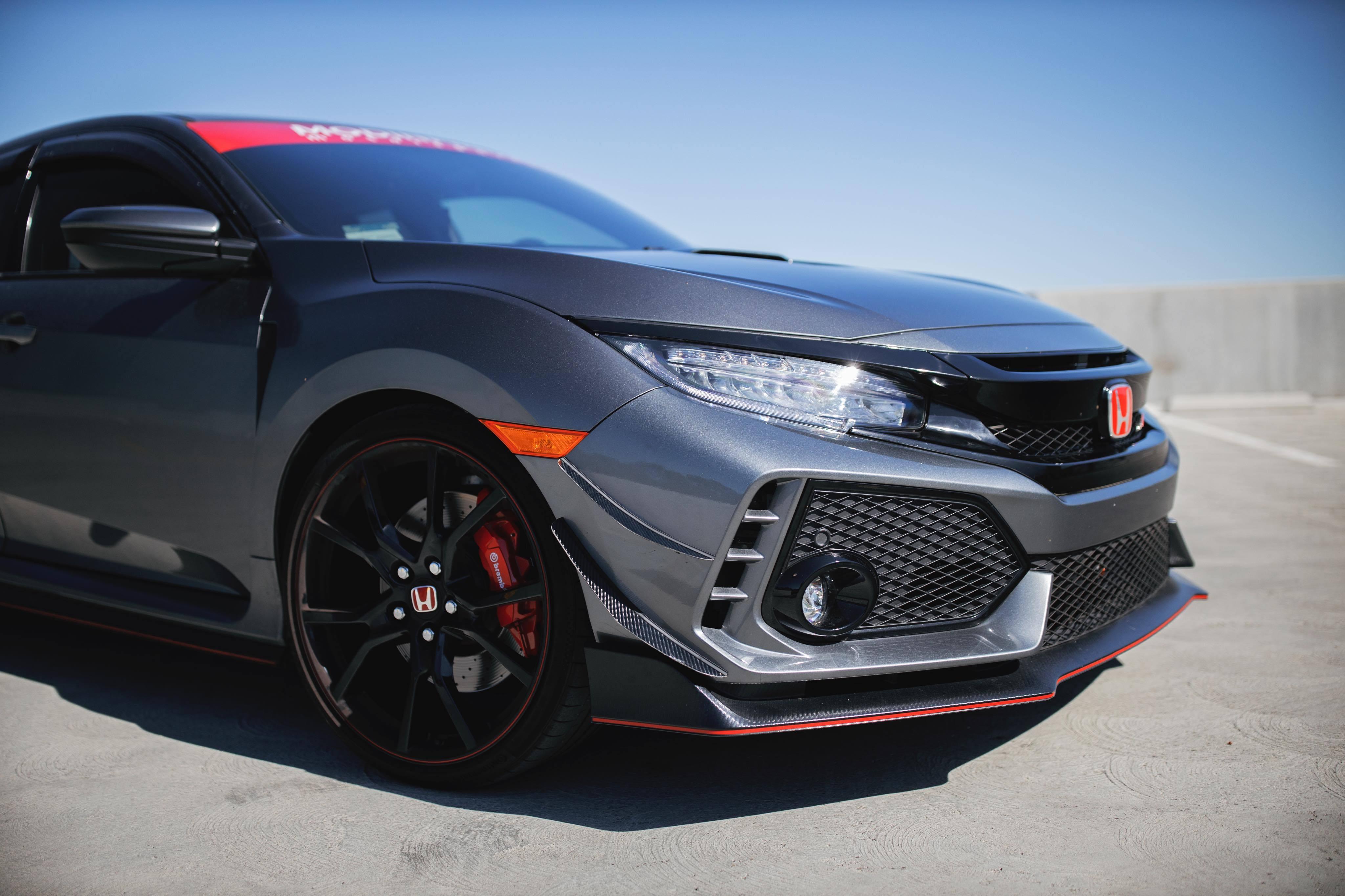 Aeroflow Dynamics Canards V1 (2017-2020 Honda Civic Type R) - 3