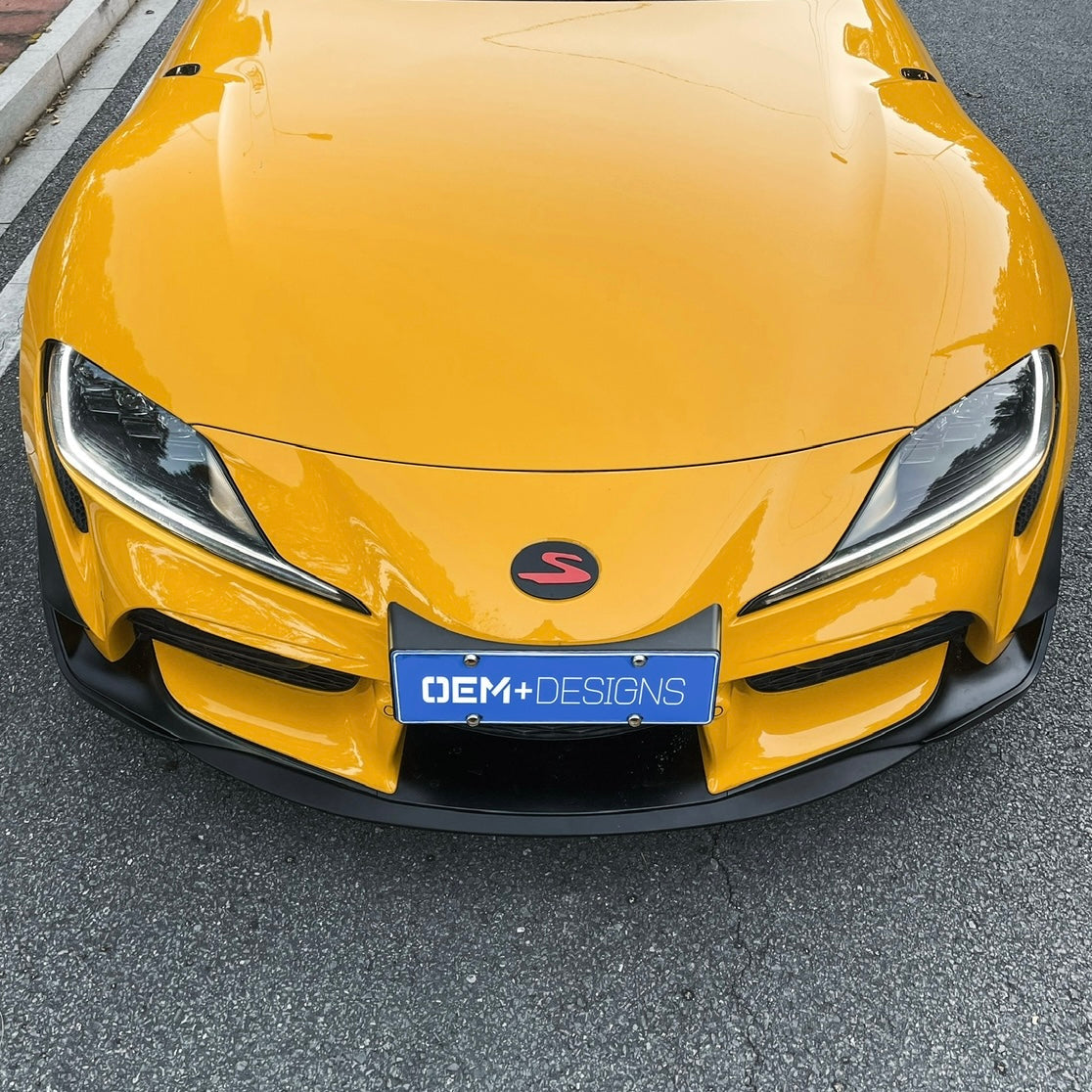 OEM+ Designs Front Splitter for GR Supra (A90/91) (OEMPD-A90-FS-SB)