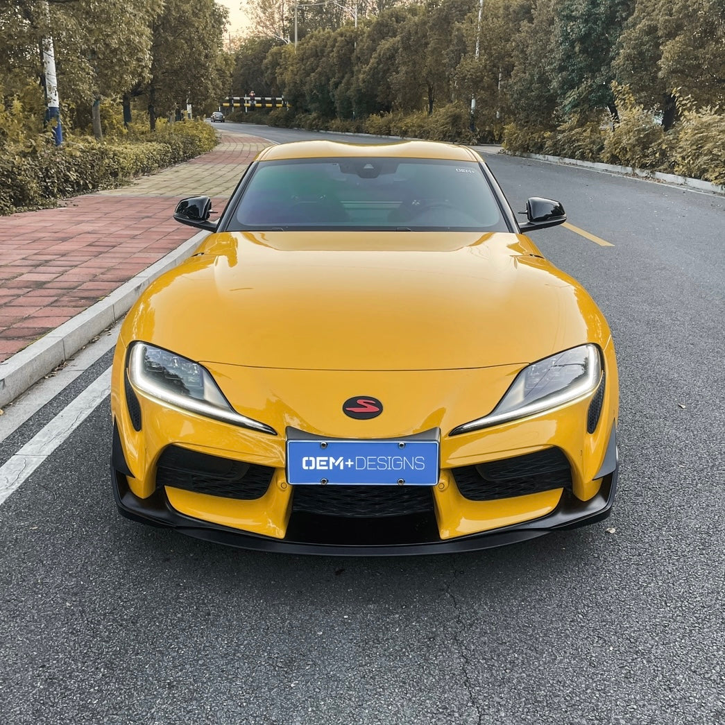 OEM+ Designs Front Splitter for GR Supra (A90/91) (OEMPD-A90-FS-SB)