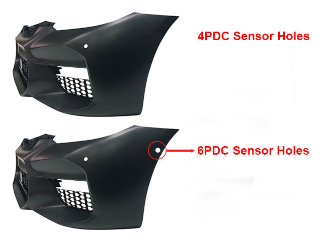 Parachoques delantero estilo M5 con borde delantero para BMW G30 PRE-LCI de Innovative Motorsports (2017-20)