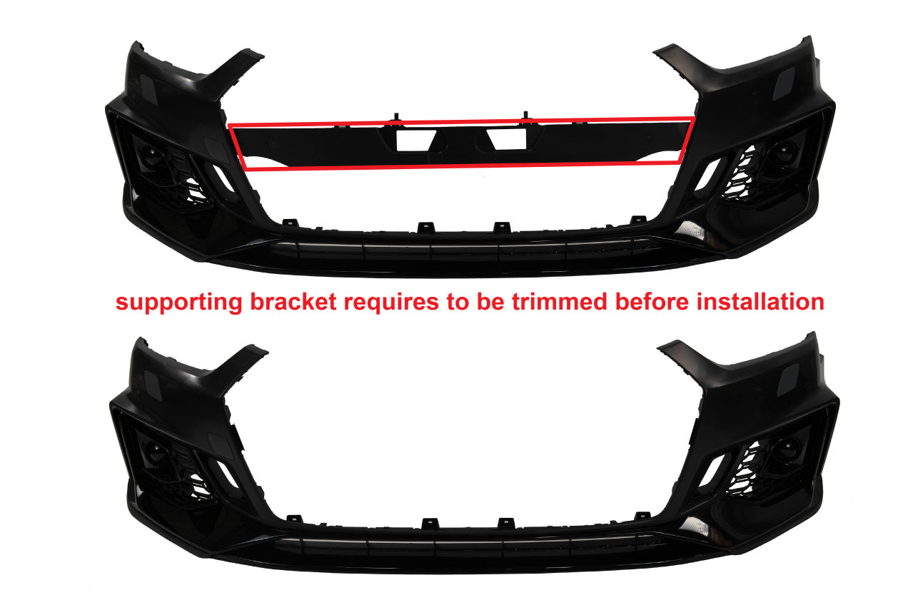 Innovative Motorsports 2017-2019 Audi A5 B9 RS5 Style Front Bumper W/ Black Front Grille