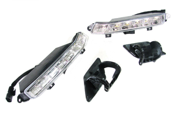 Parachoques delantero estilo AMG Mercedes Benz Clase E W212 E63 con luces LED DRL (2010-2013) de Innovative Motorsports