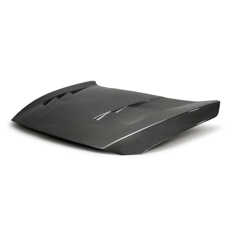 Seibon 18-20 Honda Accord TS-Style Carbon Fiber Hood (SEIHD18HDACC-TS)