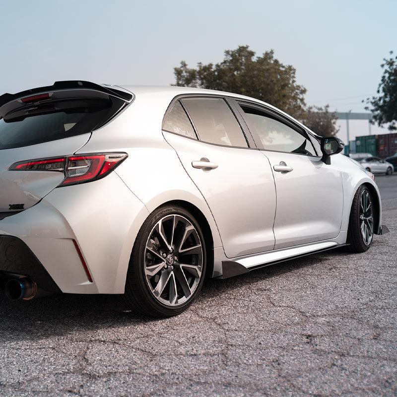 Aeroflow Dynamics Side Skirt Extension V2 | 2019-2024 Toyota Corolla Hatch