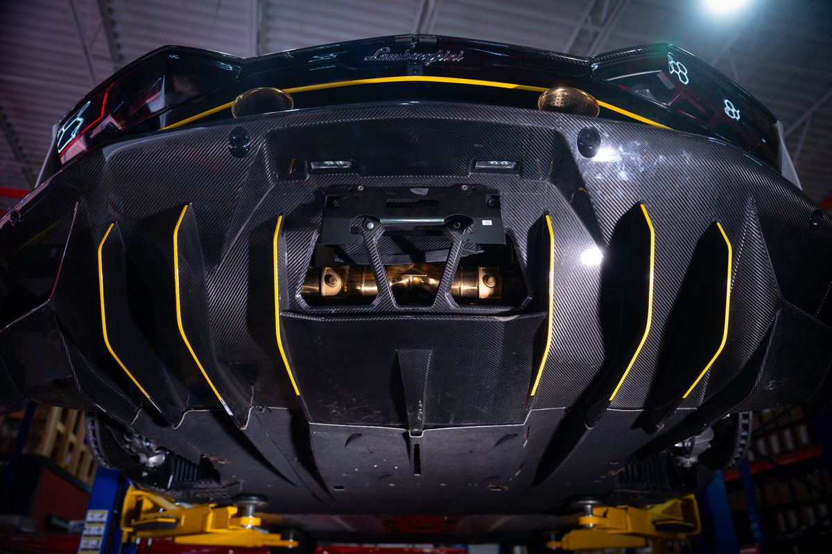 Valvetronic ランボルギーニ Aventador SVJ/Ultimae Valved スポーツ エキゾーストシステム