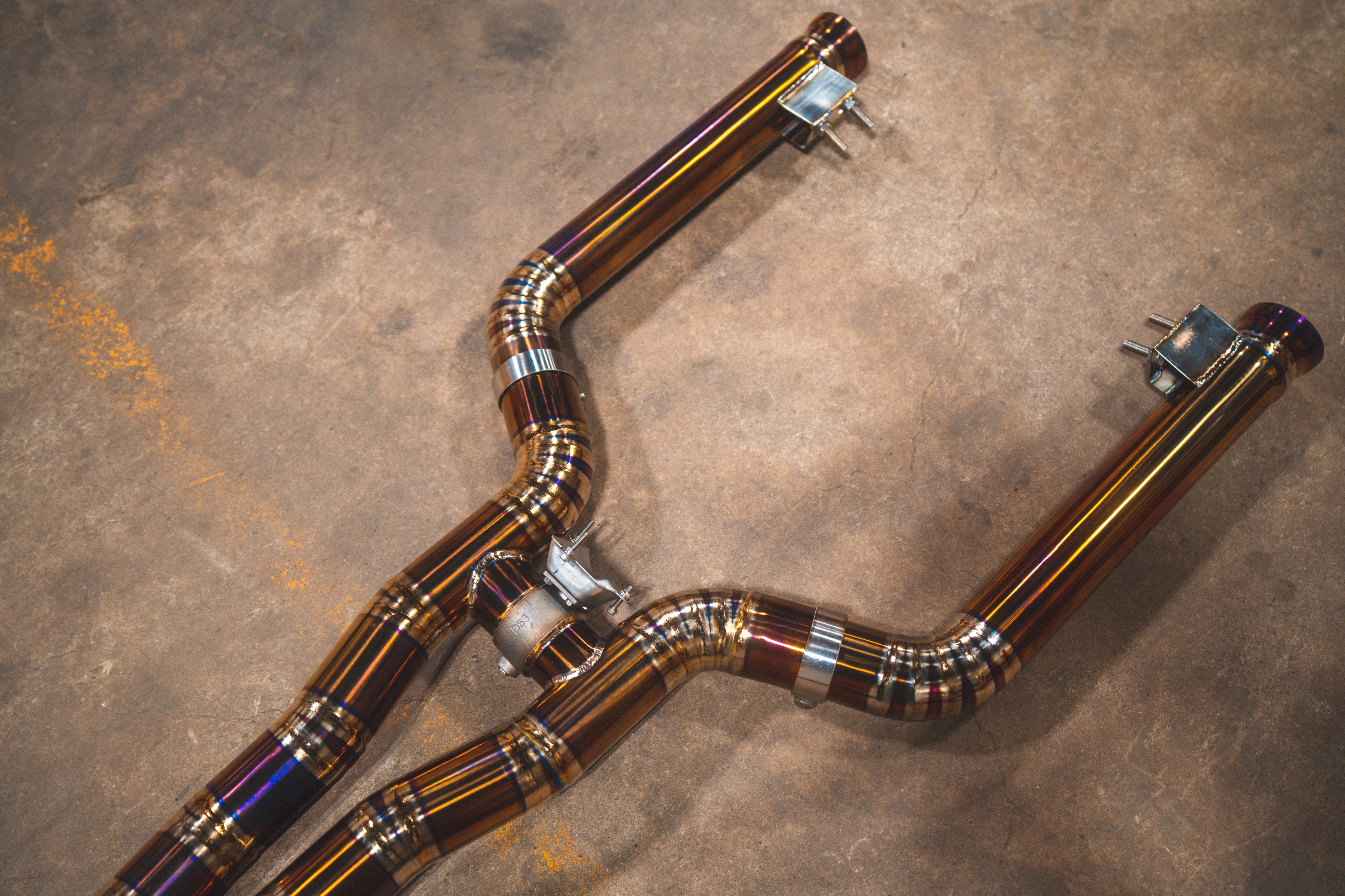 Valvetronic Mercedes W205 C63 / C63s Valved Sport Exhaust System