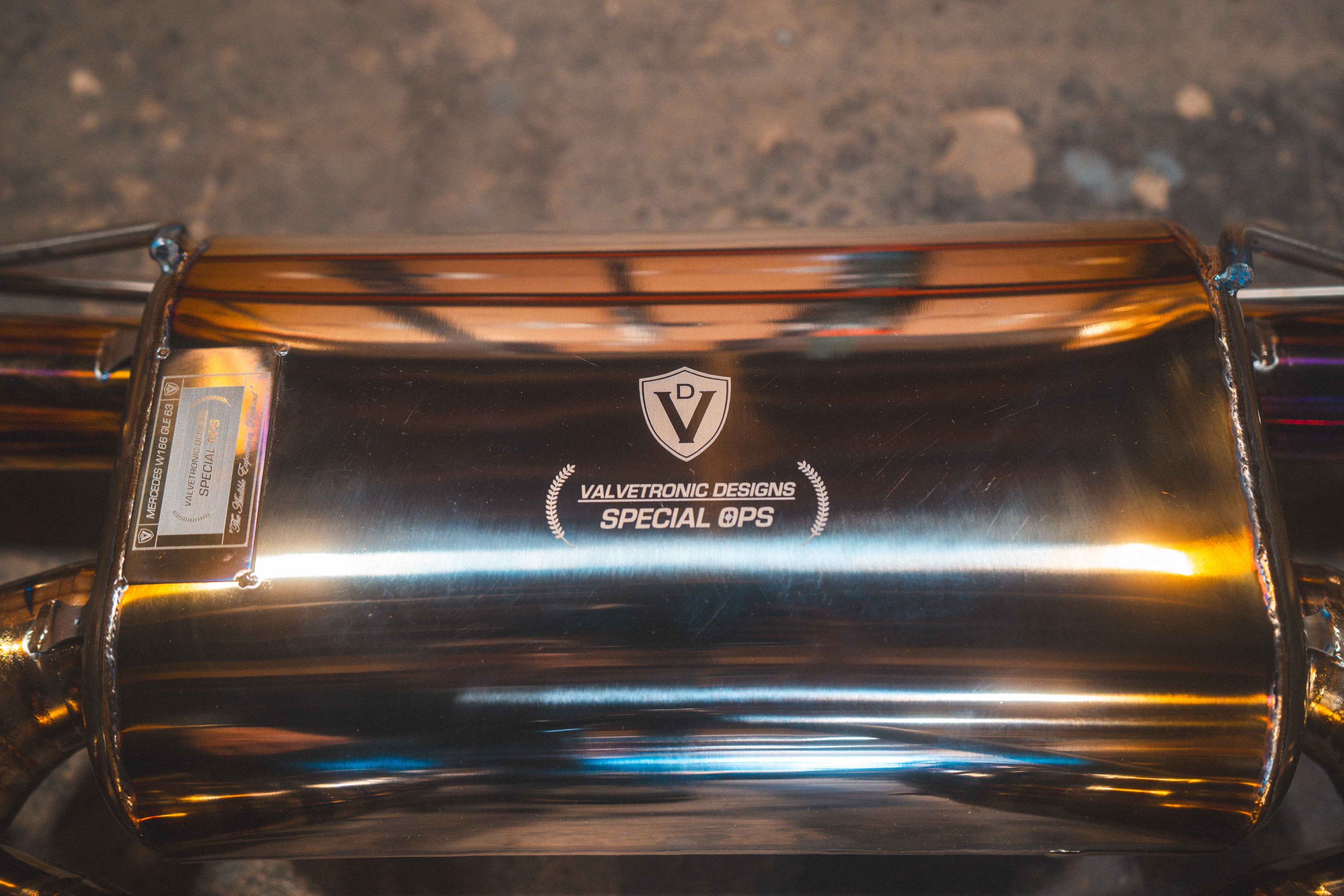 Valvetronic Mercedes AMG GLC 63 / S Valved Sport Exhaust system