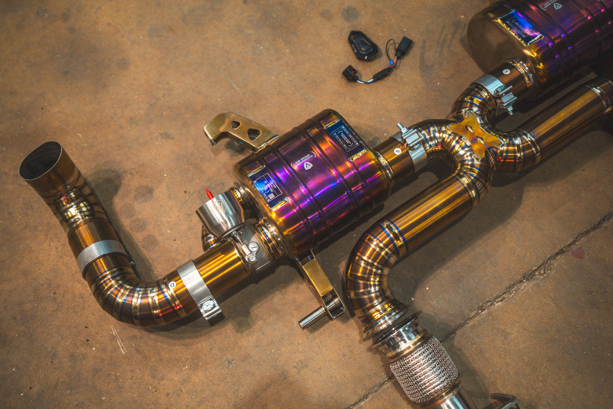 Audi R8 Valved Exhaust System (AUD.R8.V10.GEN2.VSES.TI)