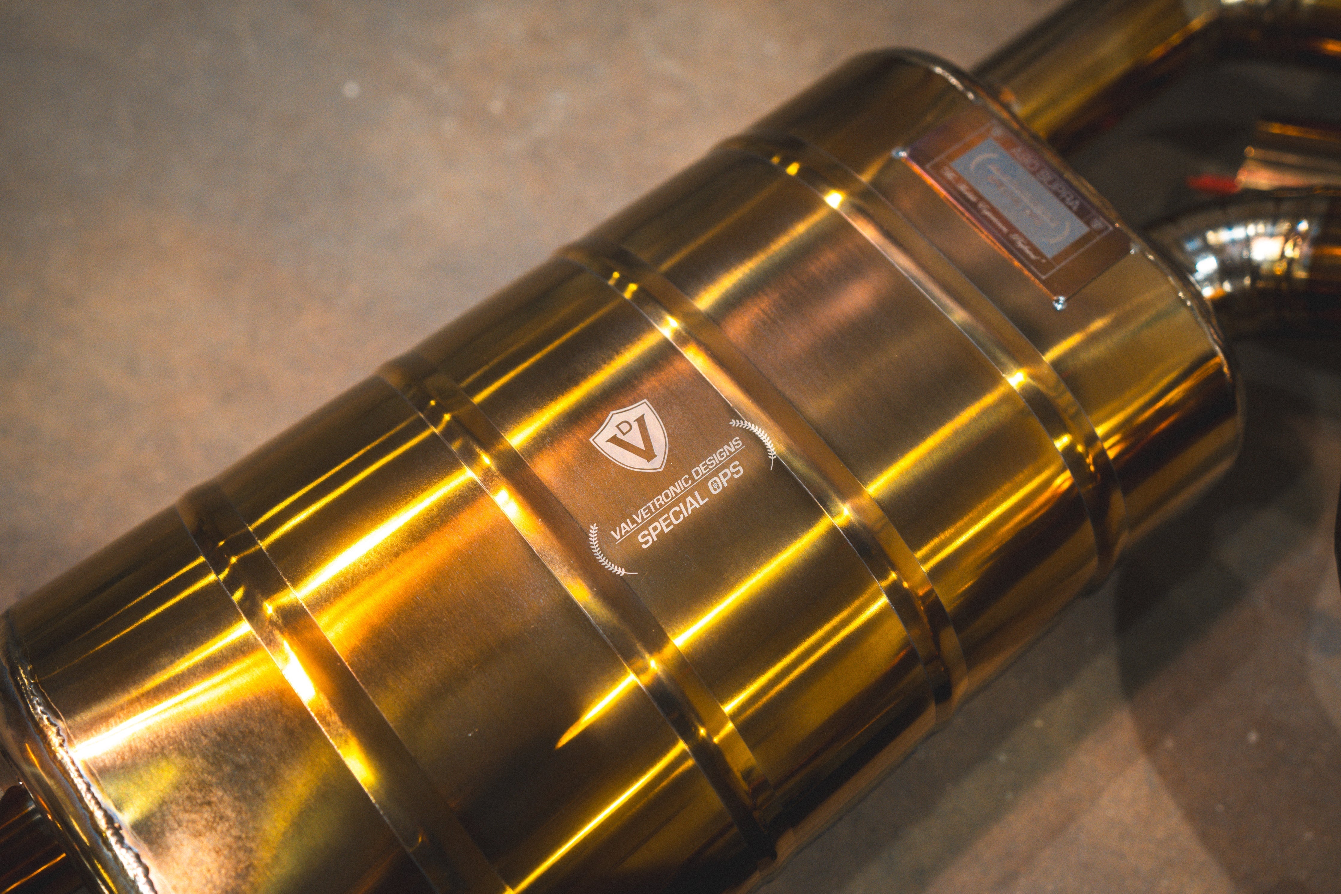 Valvetronic Toyota Supra A90 / A91 Valved Sport Exhaust System