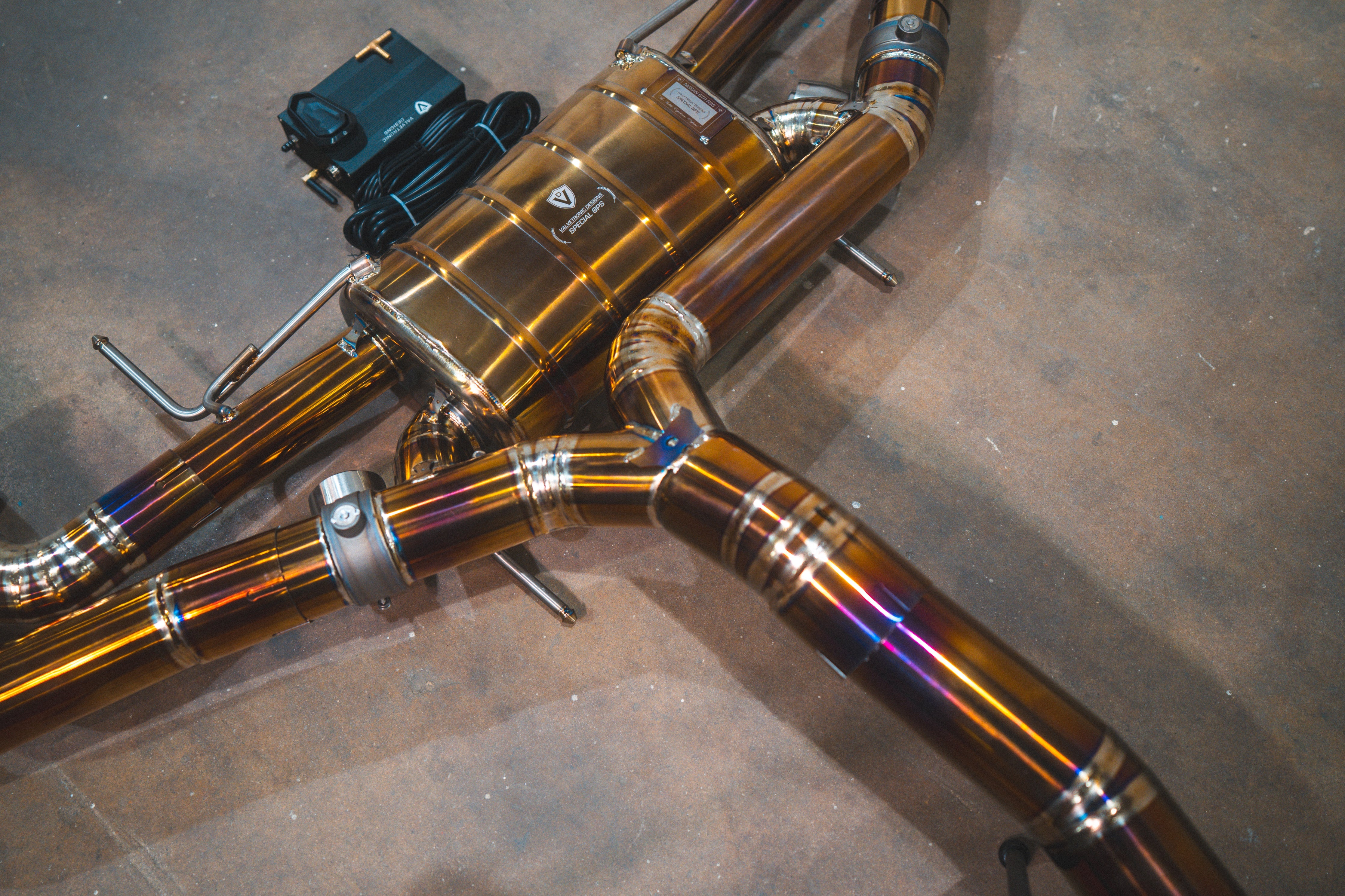 Valvetronic Nissan GTR R35 Valved Sport Exhaust System