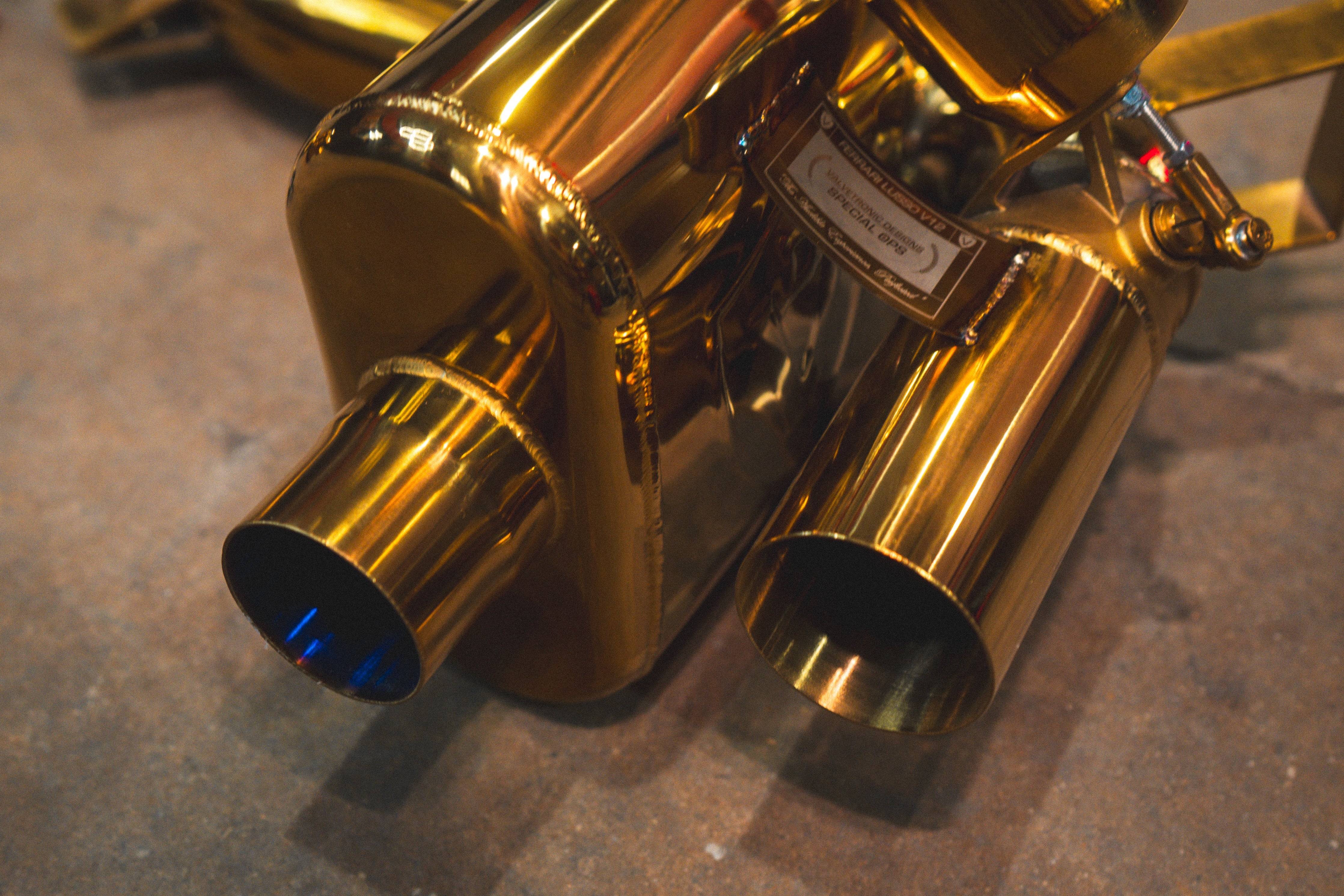 Valvetronic Ferrari GTC4 Lusso Valved Exhaust system