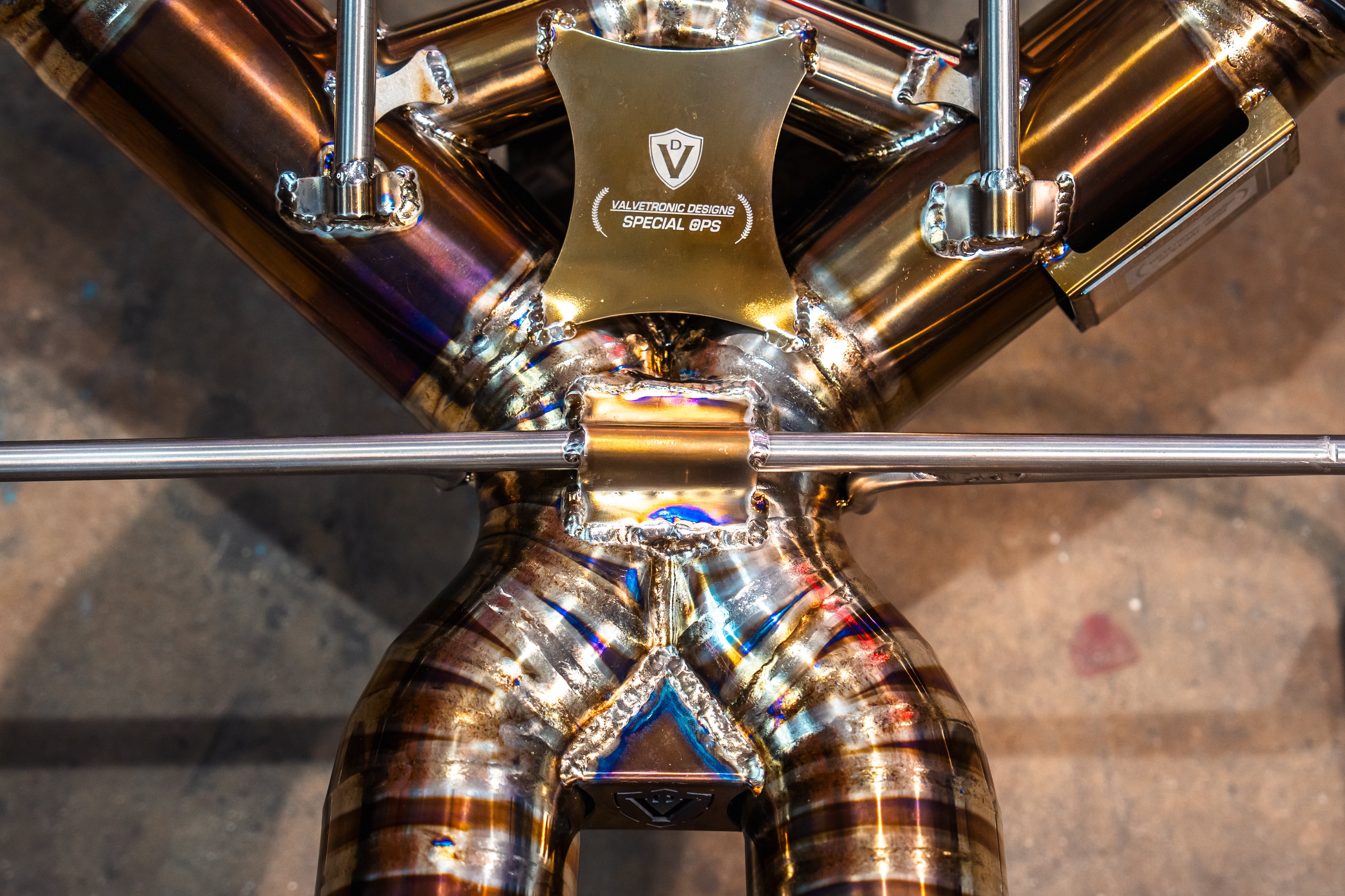 Valvetronic Mclaren 750S F1 Race Exhaust System