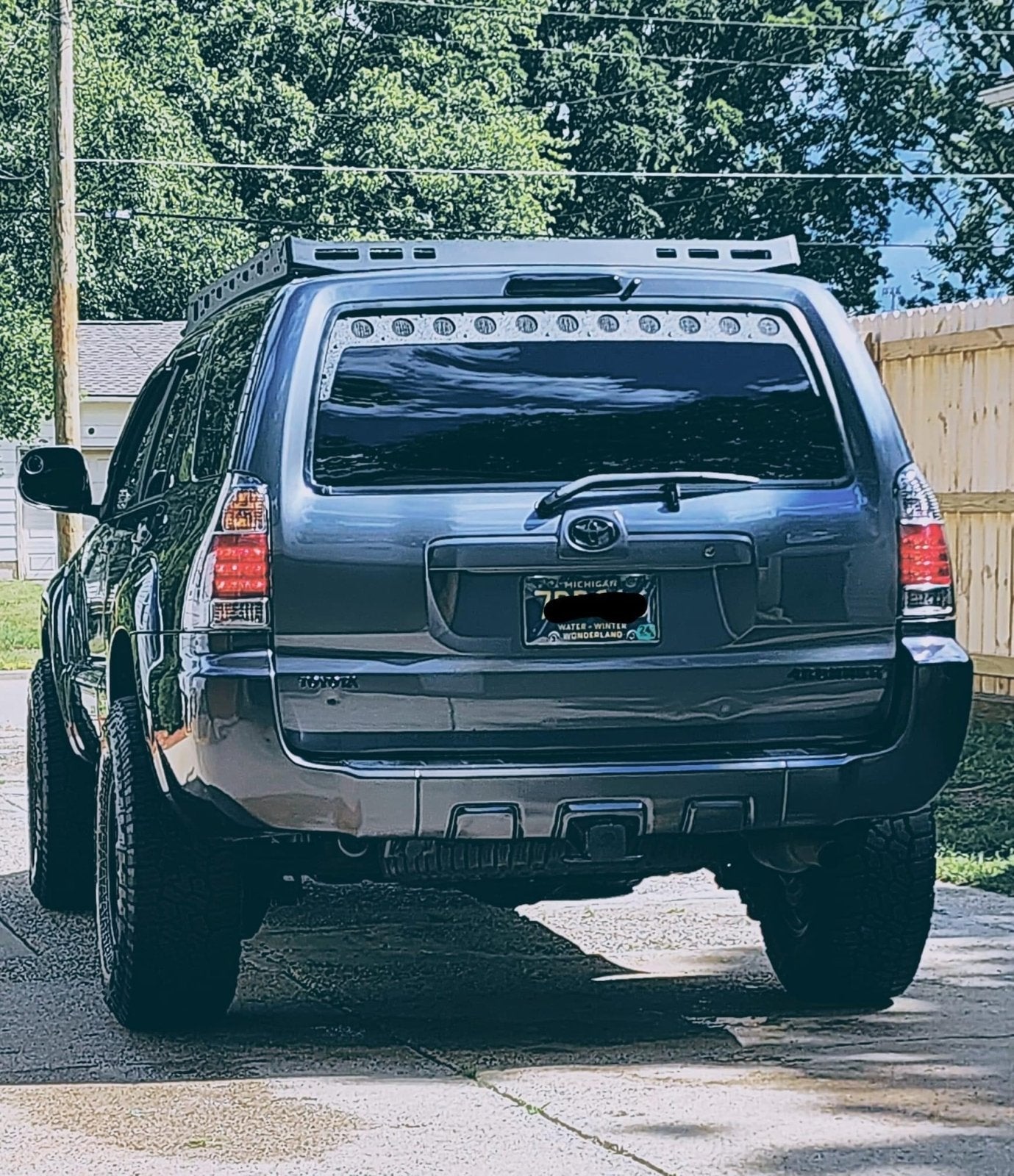 Visual Autowerks 4Runner 4th Gen Hatch Window Vent - 1