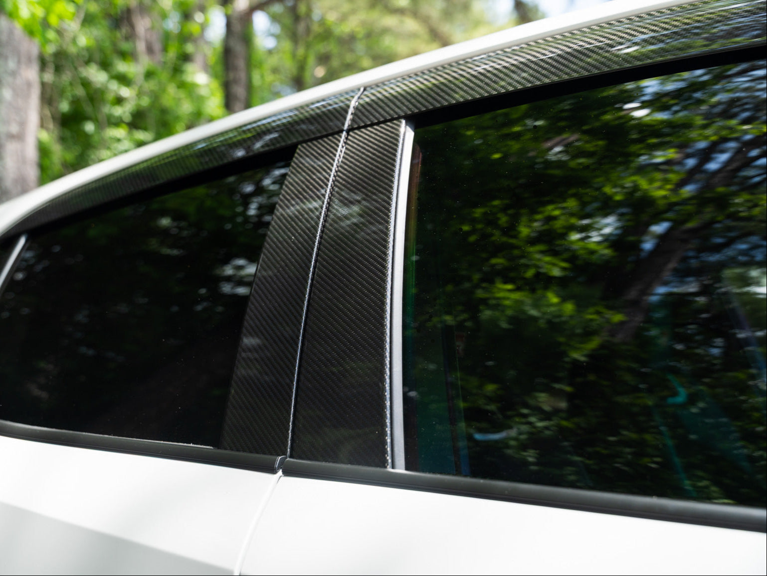 SAPart Dry Carbon Fiber Window Visors | 2023+ GR Corolla & 2019+ Corolla Hatchback