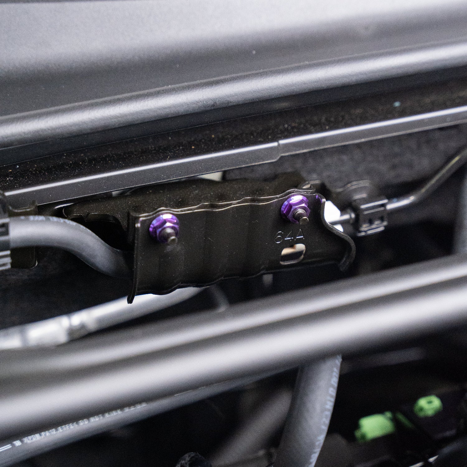 JDC Titanium Engine Bay Dress-Up Hardware Kit (2022+ Honda Civic Si 11th Gen)
