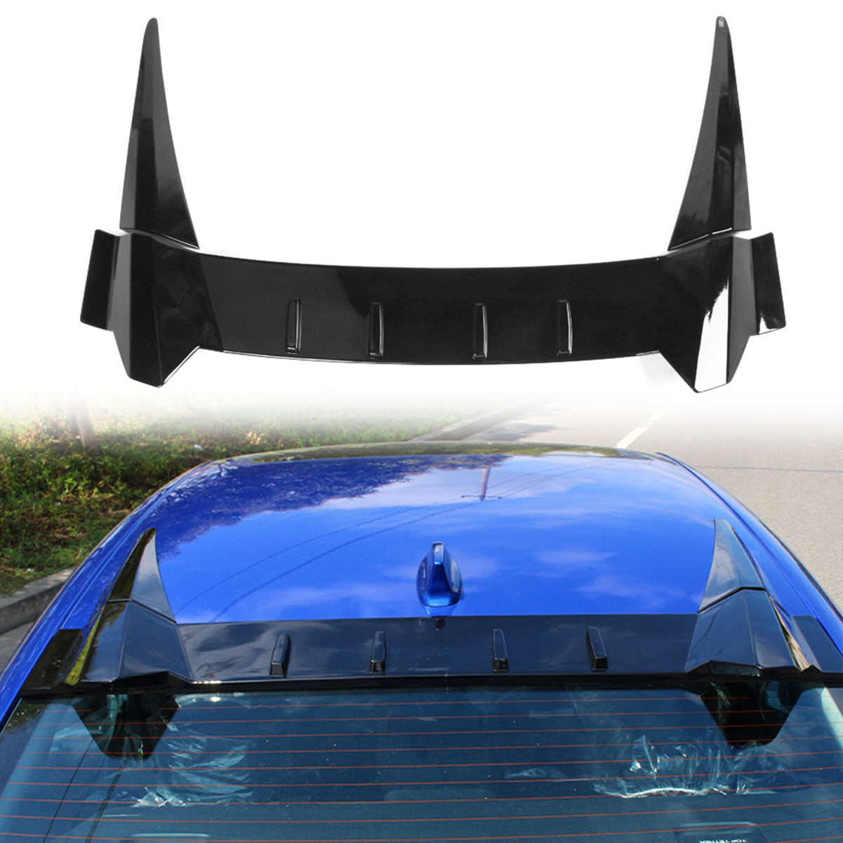 K2 Industries 2022-2023 Honda Civic Sedan Type R Style Rear Roof Spoiler Wing ABS