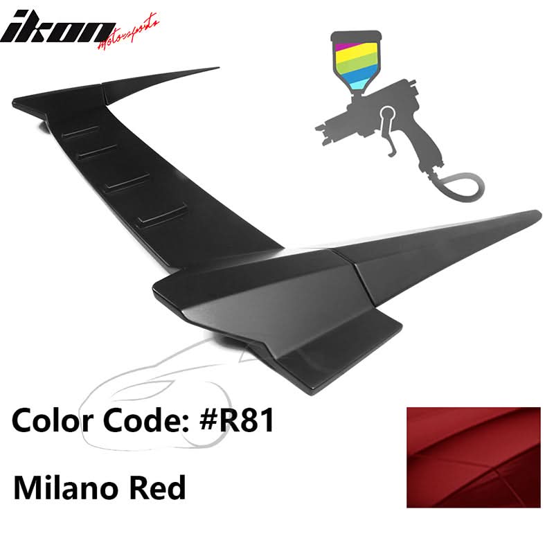 K2 Industries 2022-2023 Honda Civic Sedan Type R Style Rear Roof Spoiler Wing ABS