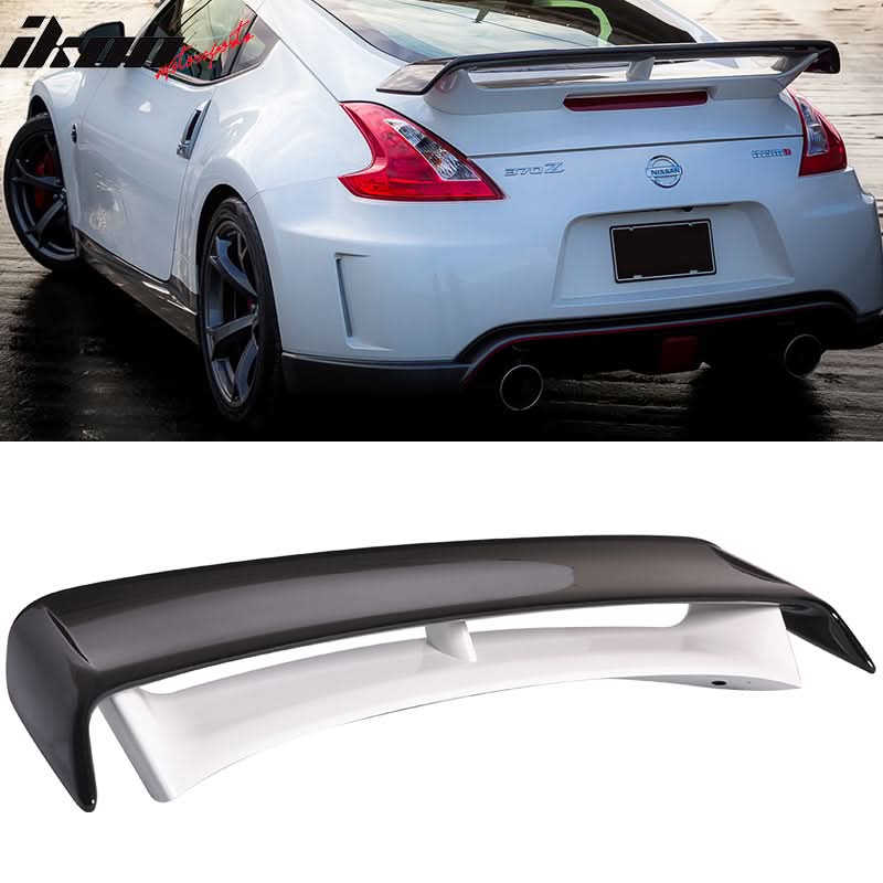 K2 Industries 2009-2021 Nissan 370Z Coupe Rear Trunk Spoiler Ducktail Wing Lip ABS